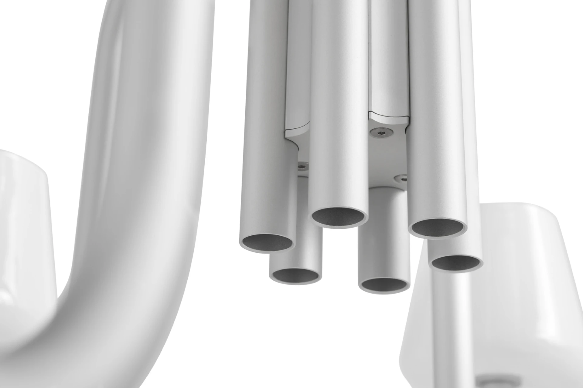 Apollo Chandelier 745 White opal glass