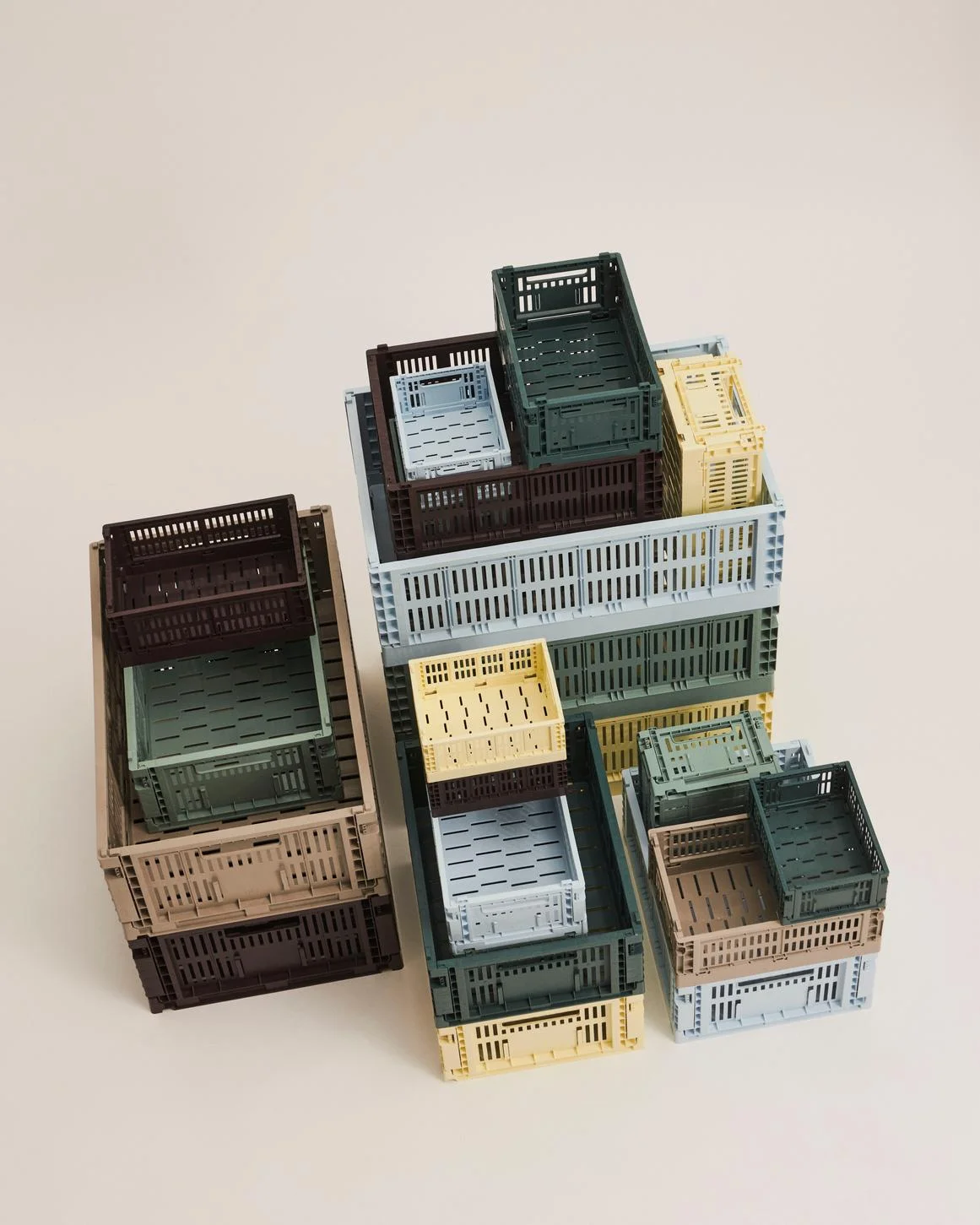 HAY Colour Crate Small Dark green