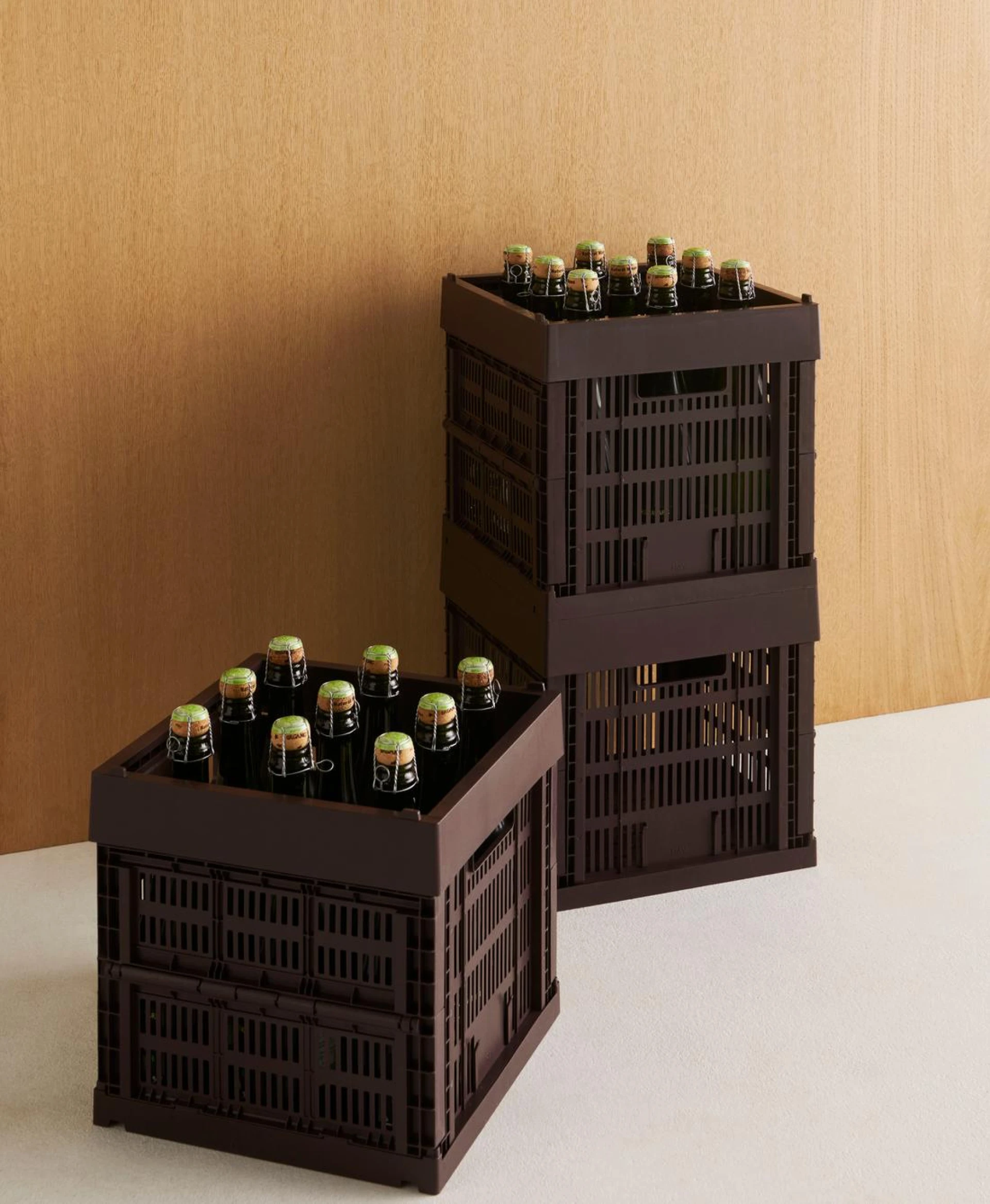 HAY Colour Crate Cube Bordeaux