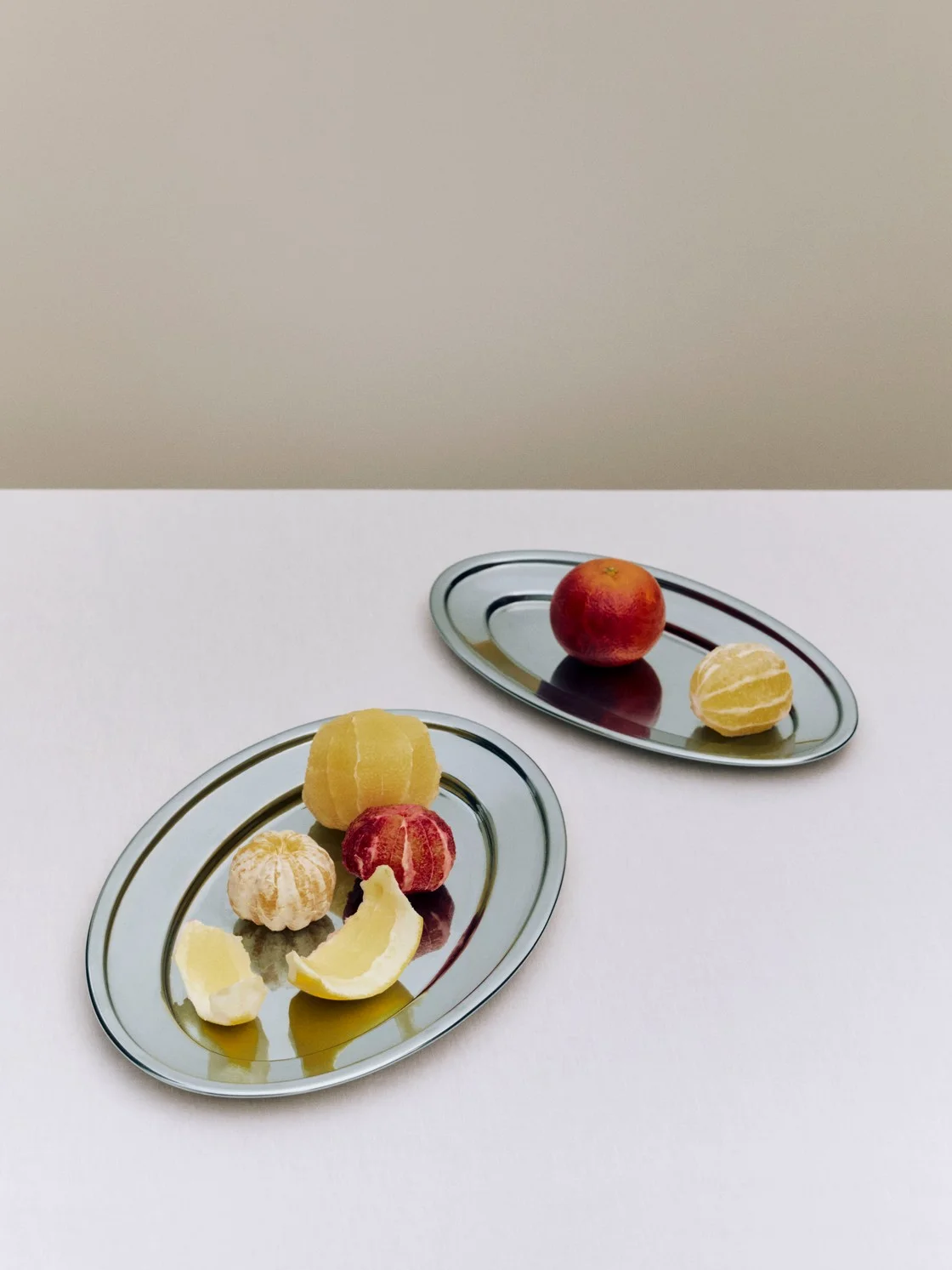 Essential Steel Oval Dish Large