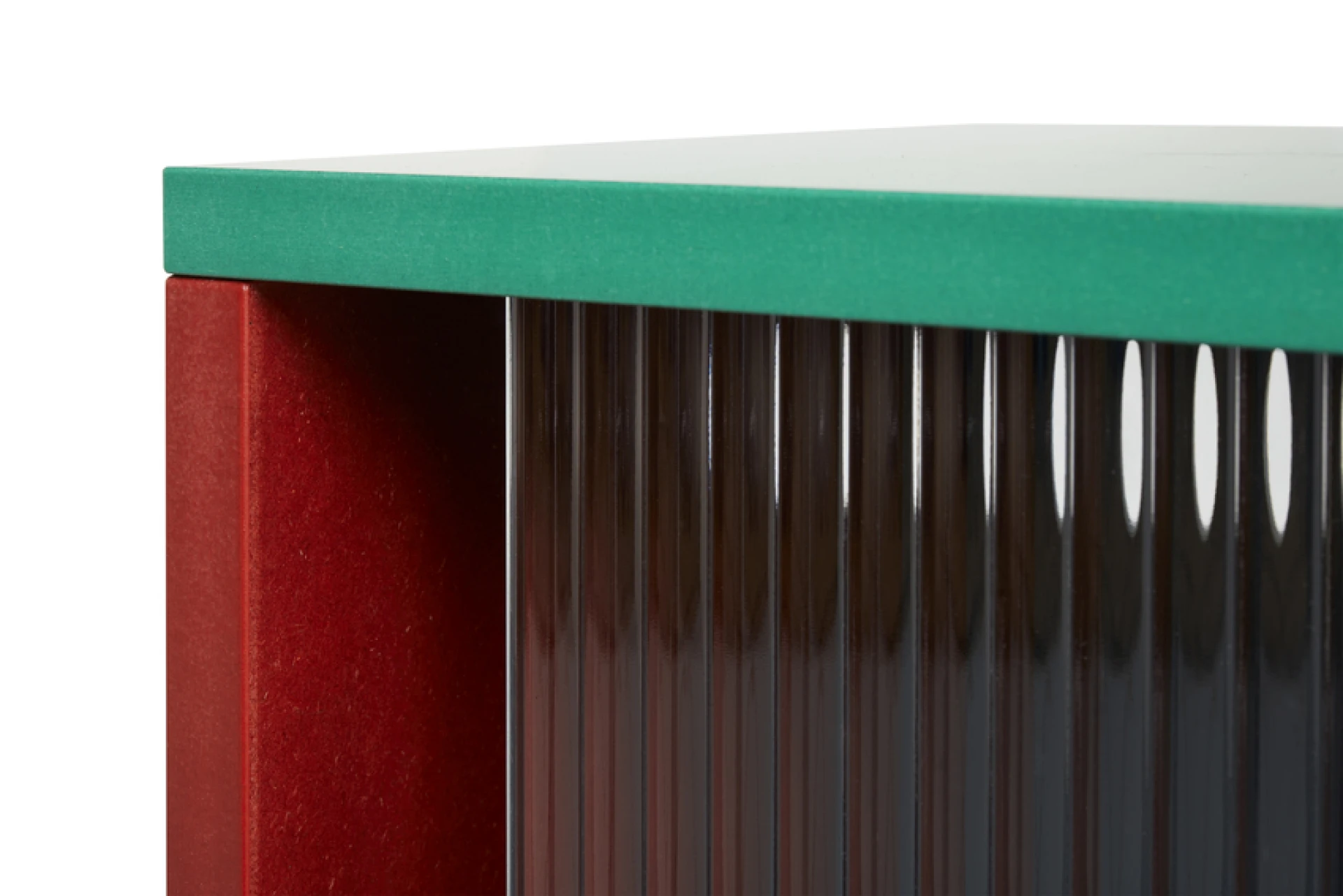 Colour Cabinet Medium Multi Floor w. Glass doors