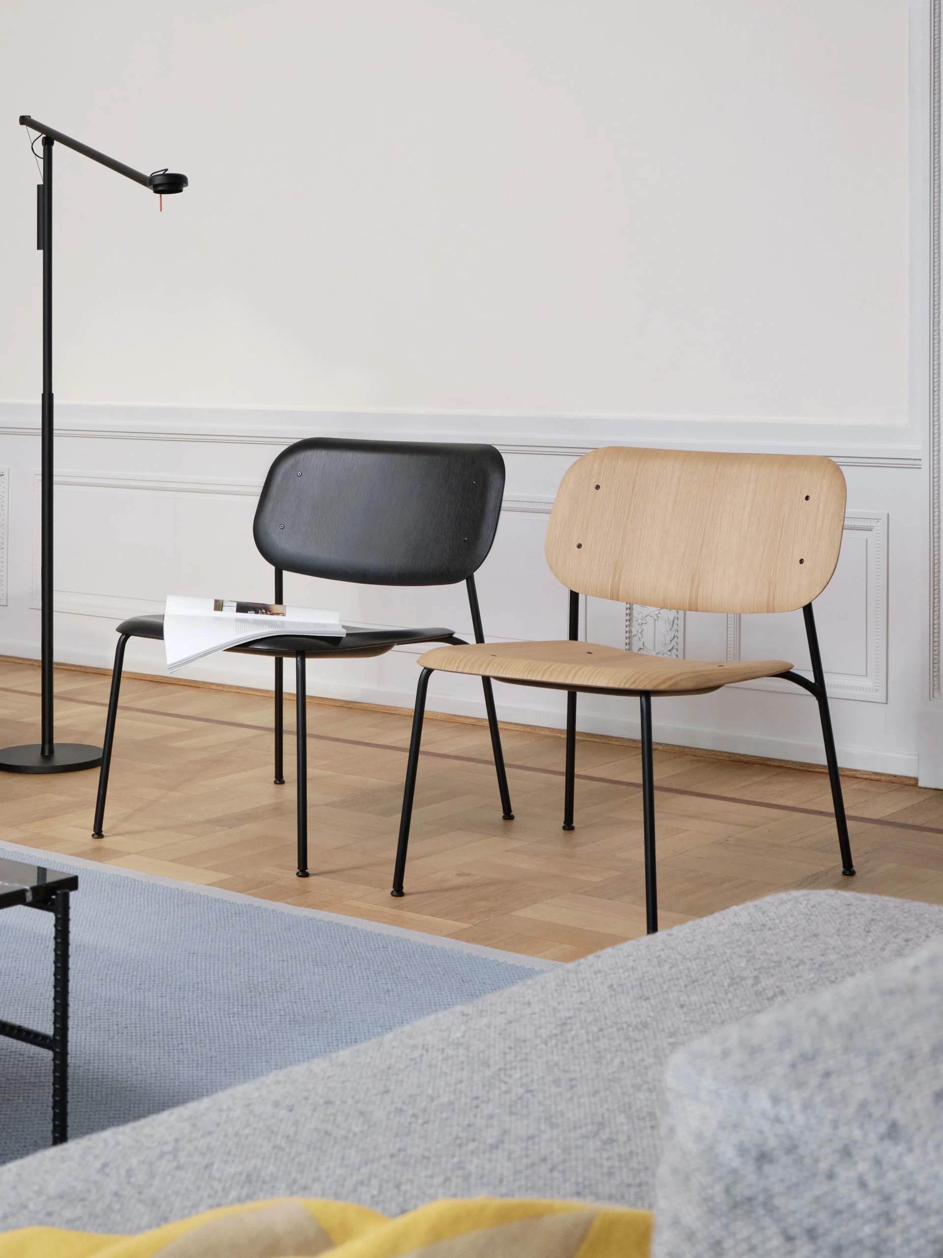 Fifty-fifty Floor Lamp Soft black Fifty-fifty Floor Lamp Soft black