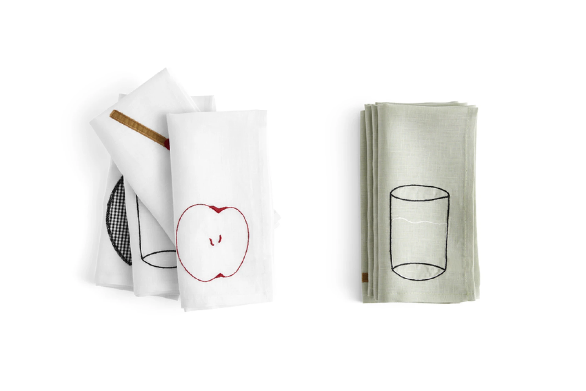 Sobremesa Napkin Set of 4 White