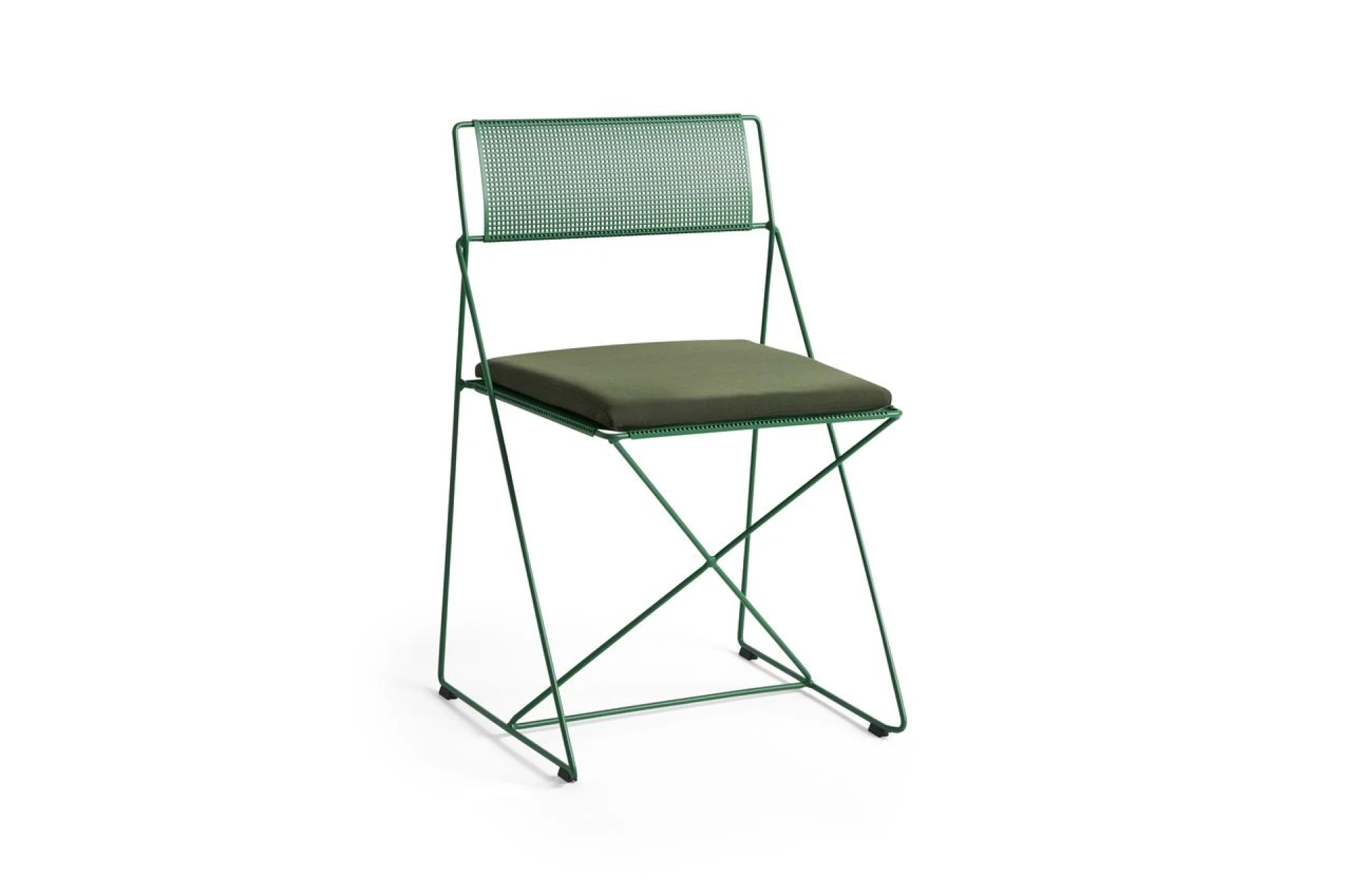 Seat Cushion for X-Line Chair Outdoor Olive textile