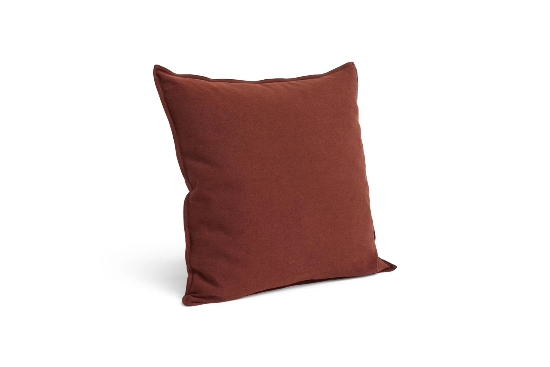 Linen Cushion 50 x 50 Iron red