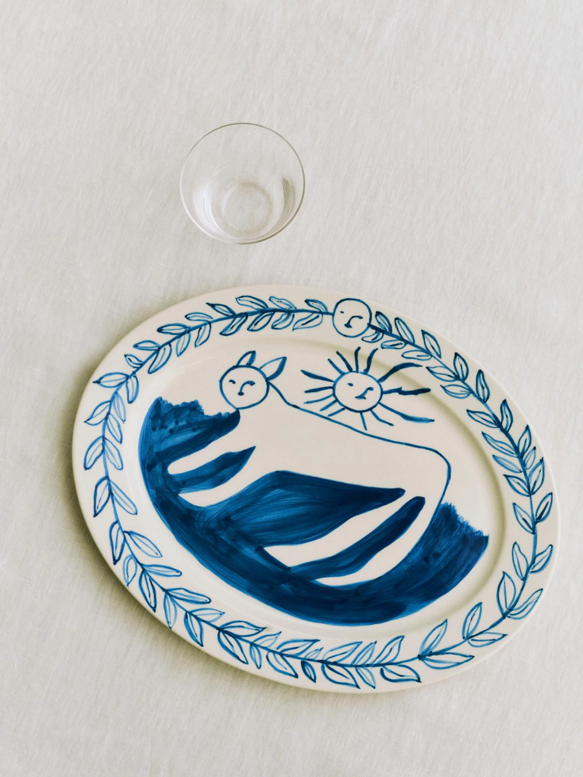 La Pittura Oval Serving Platter L36,5 Charlotte