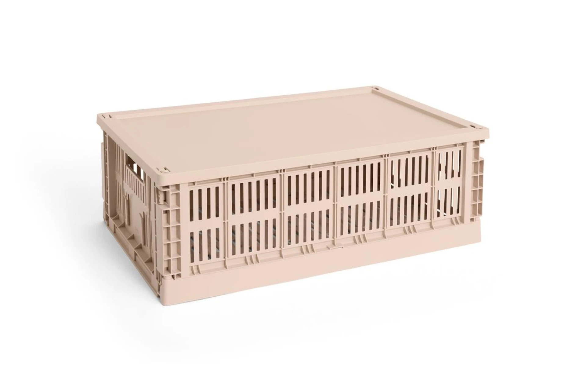 HAY Colour Crate Lid Plastic Large Powder