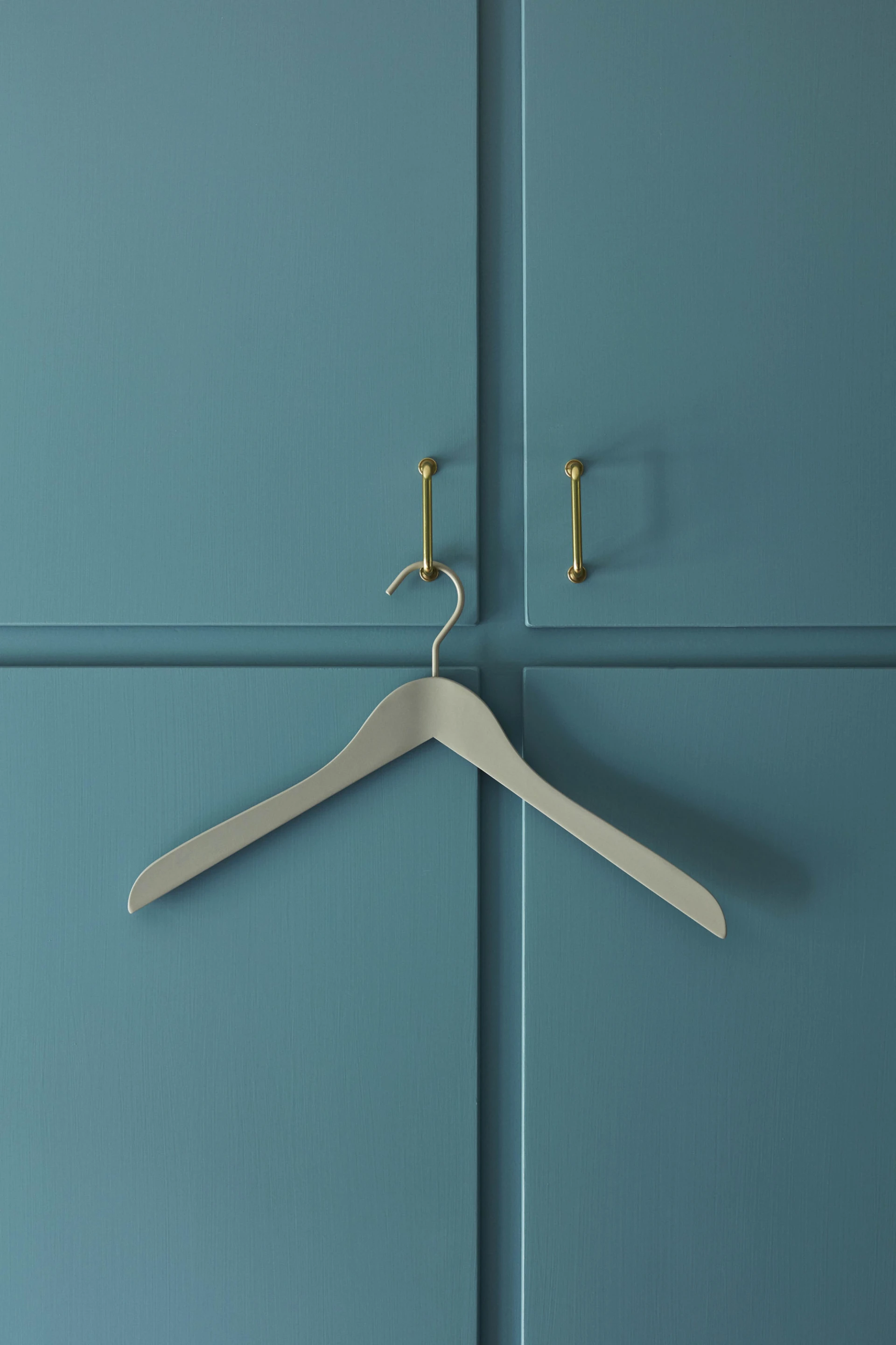 Soft Coat Hanger Set of 4 Slim Grey