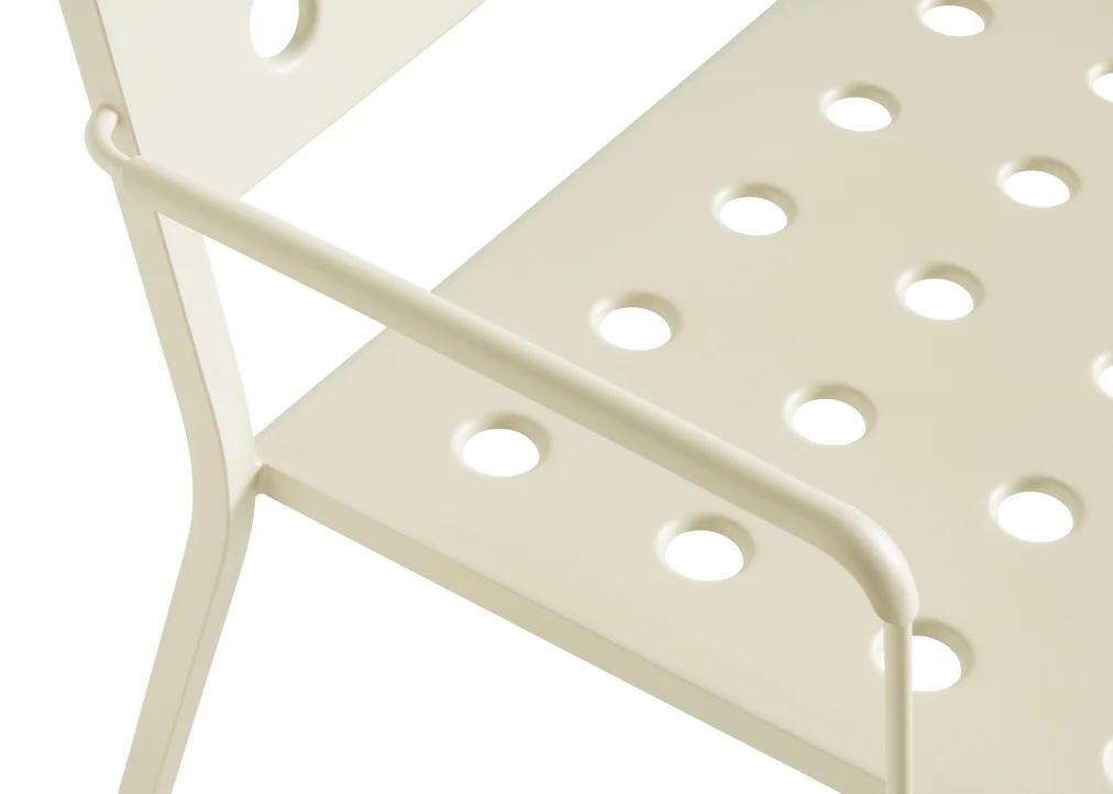 Balcony Lounge Bench with Arm