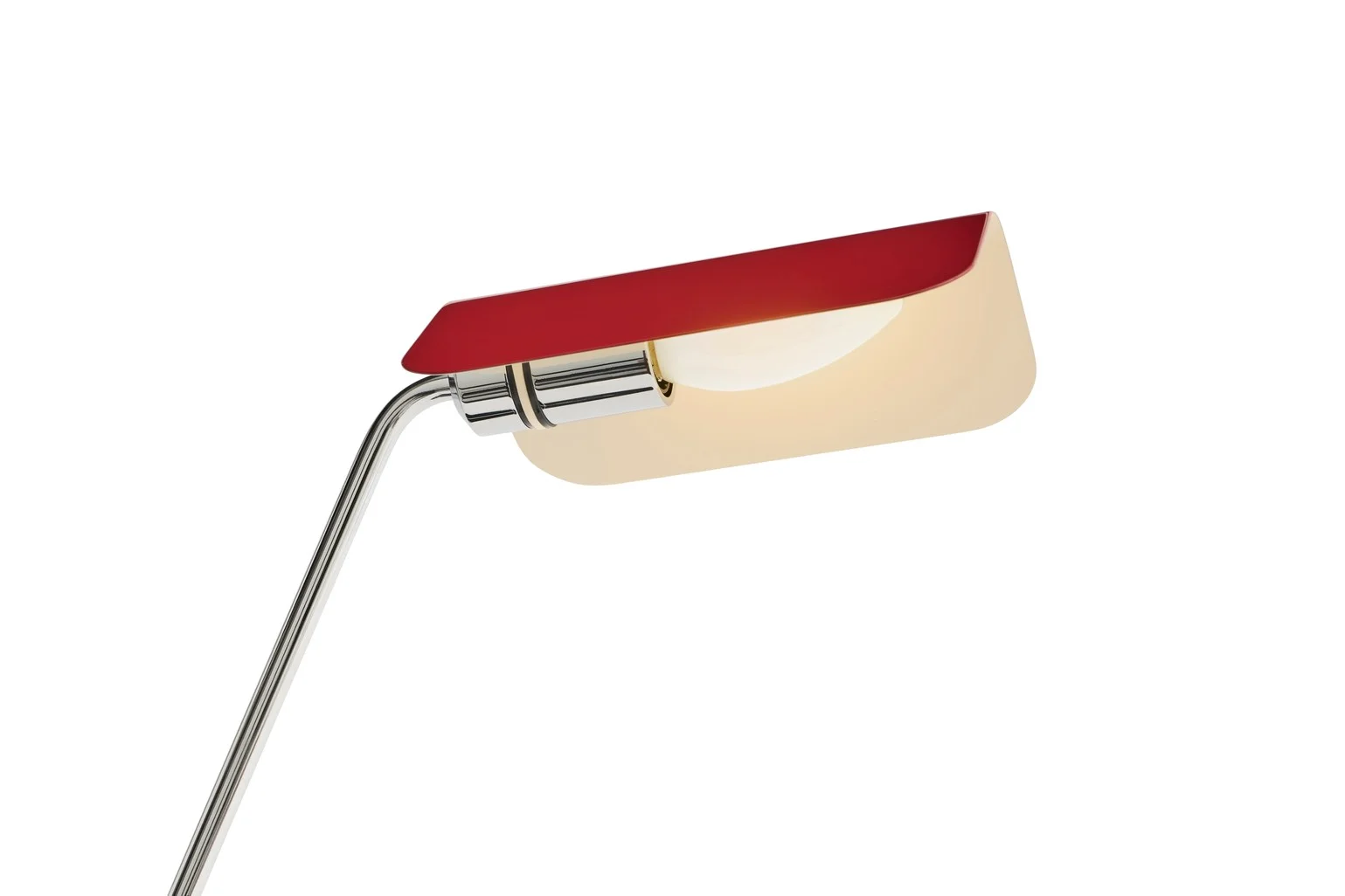 Apex Desk Clip Lamp Maroon Red