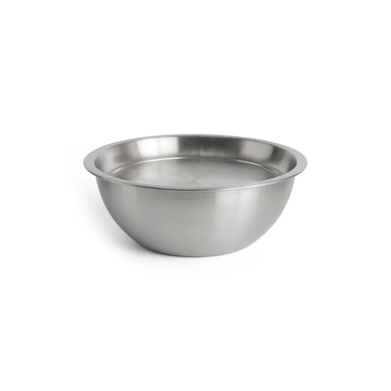 Outdoor Market Steel Bowl with Lid Medium