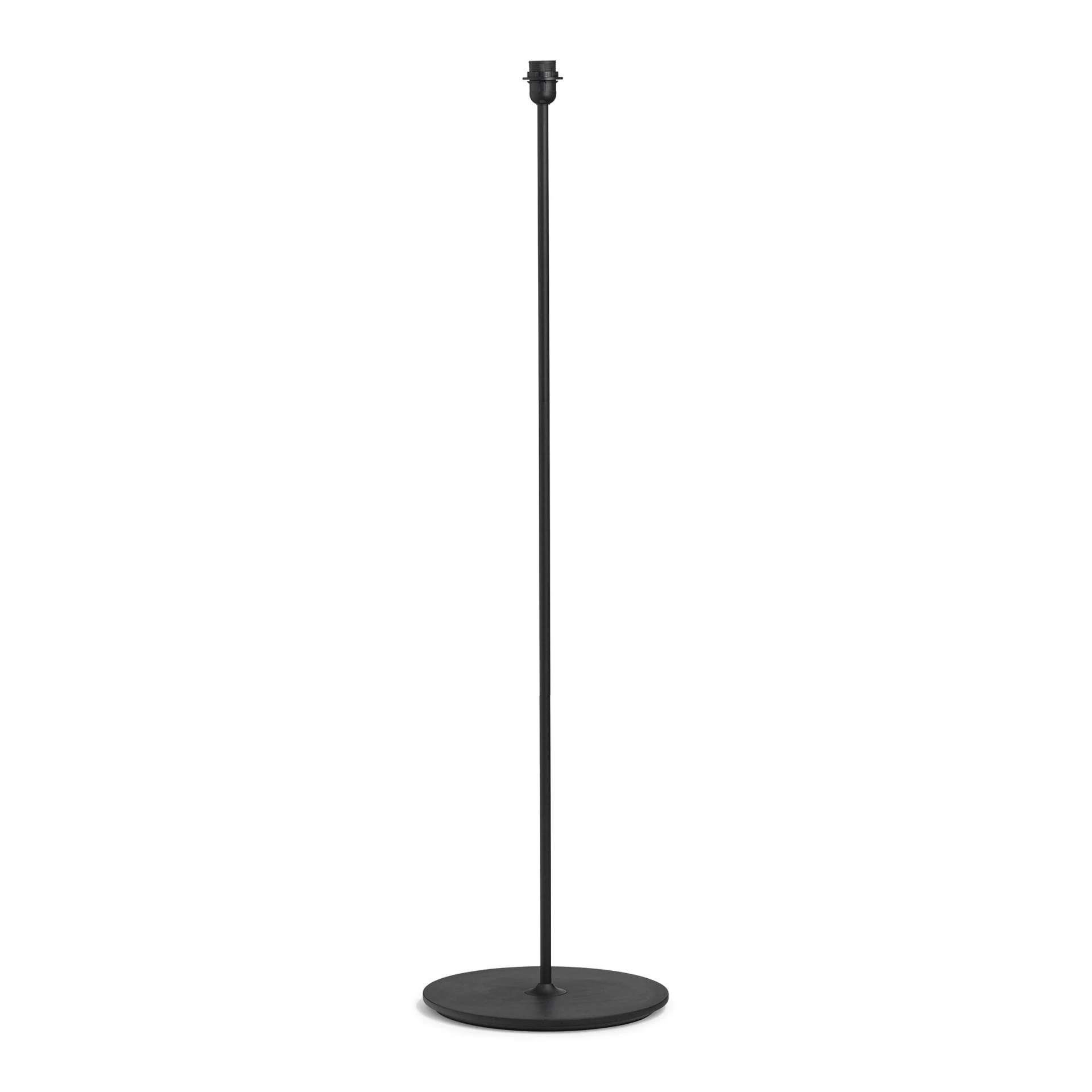 Common Floor Lamp Base Steel Soft black
