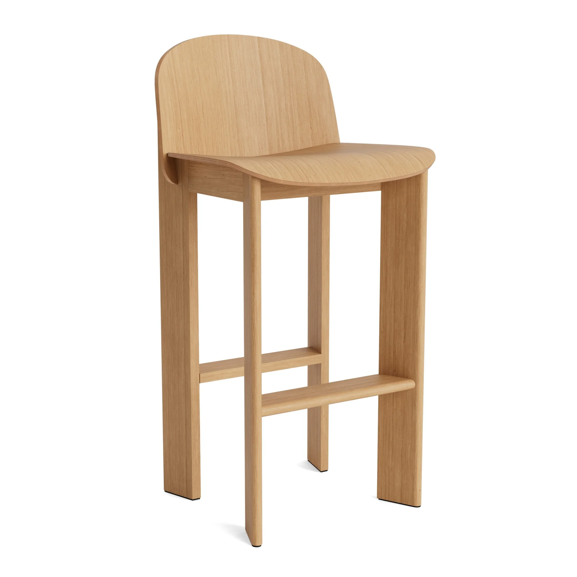 Chisel 35 Bar stool  with Backrest 