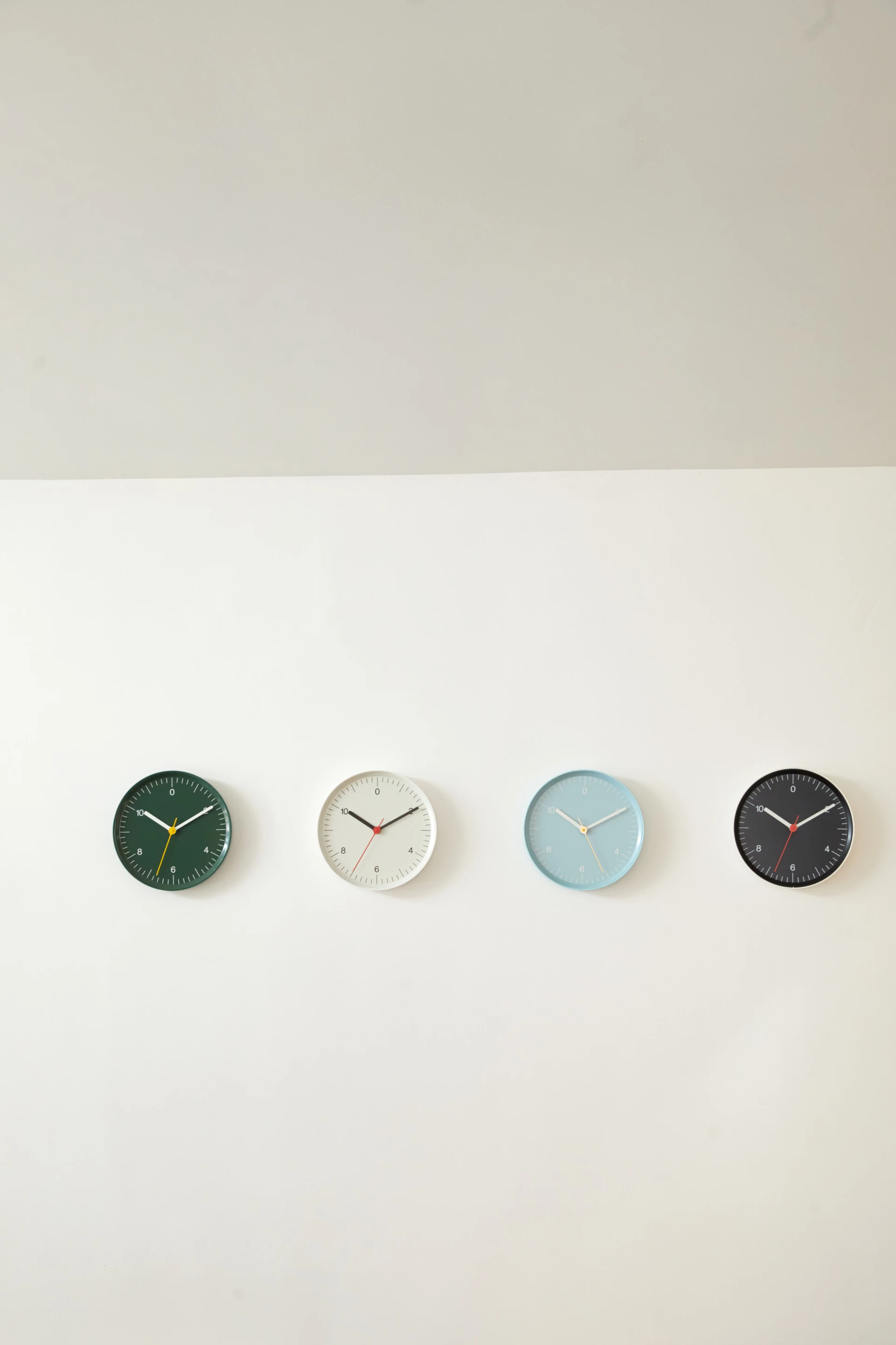 Wall Clock Blue
