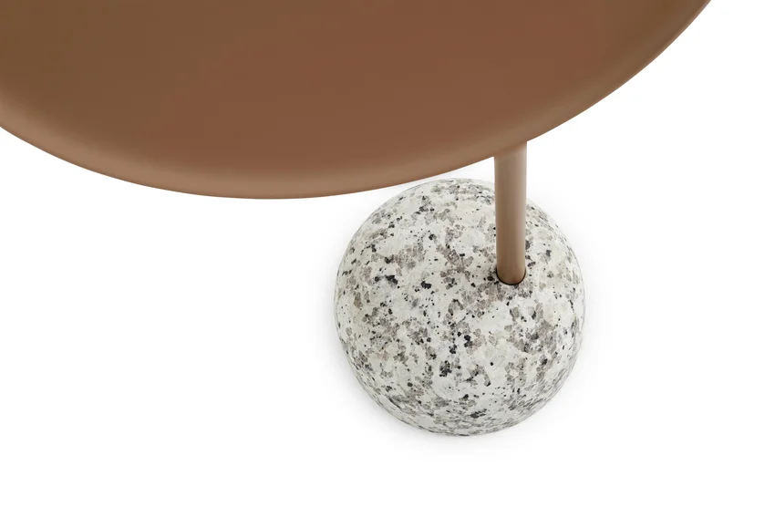 Bowler Side Table Pale brown