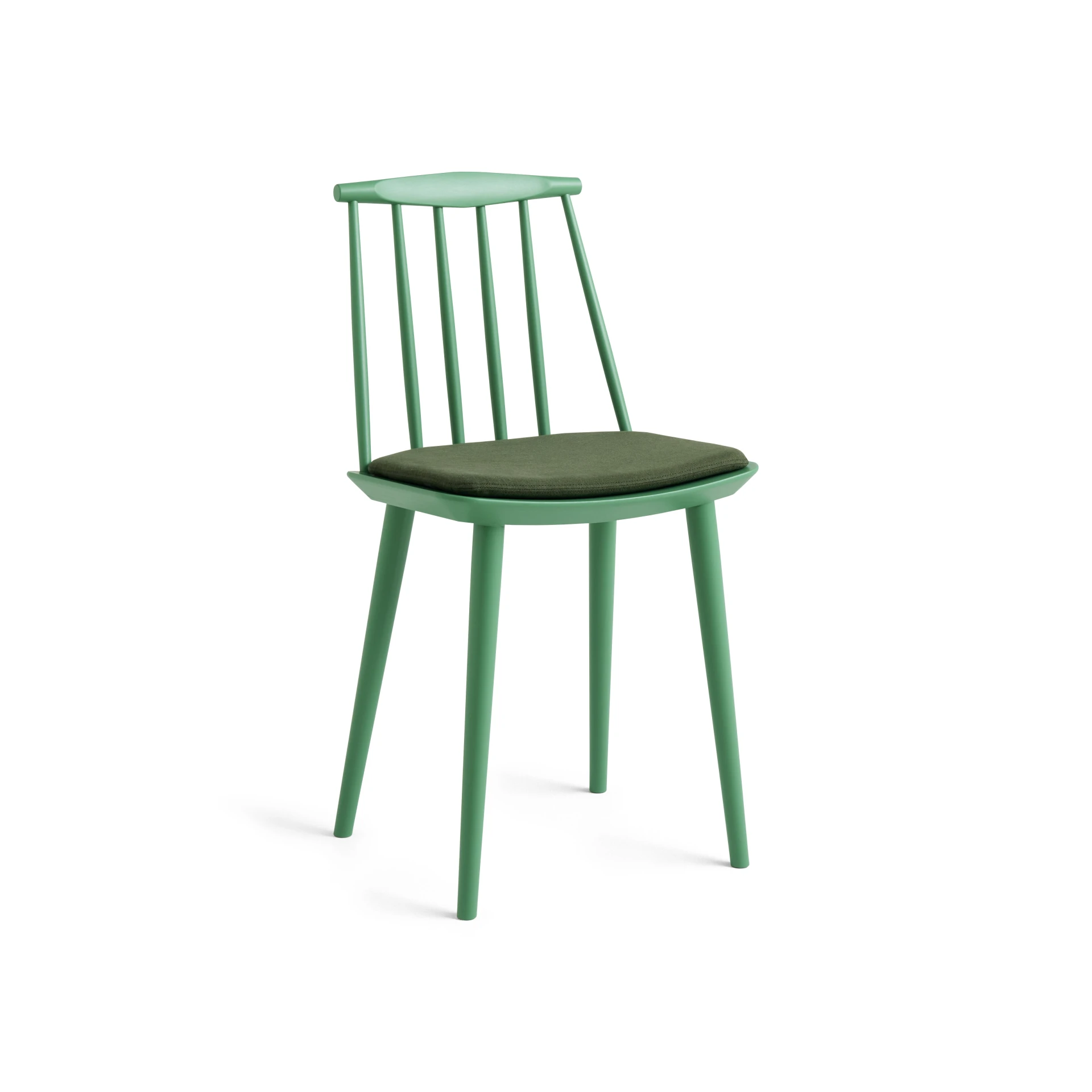 J77 Chair Beech Jade green
