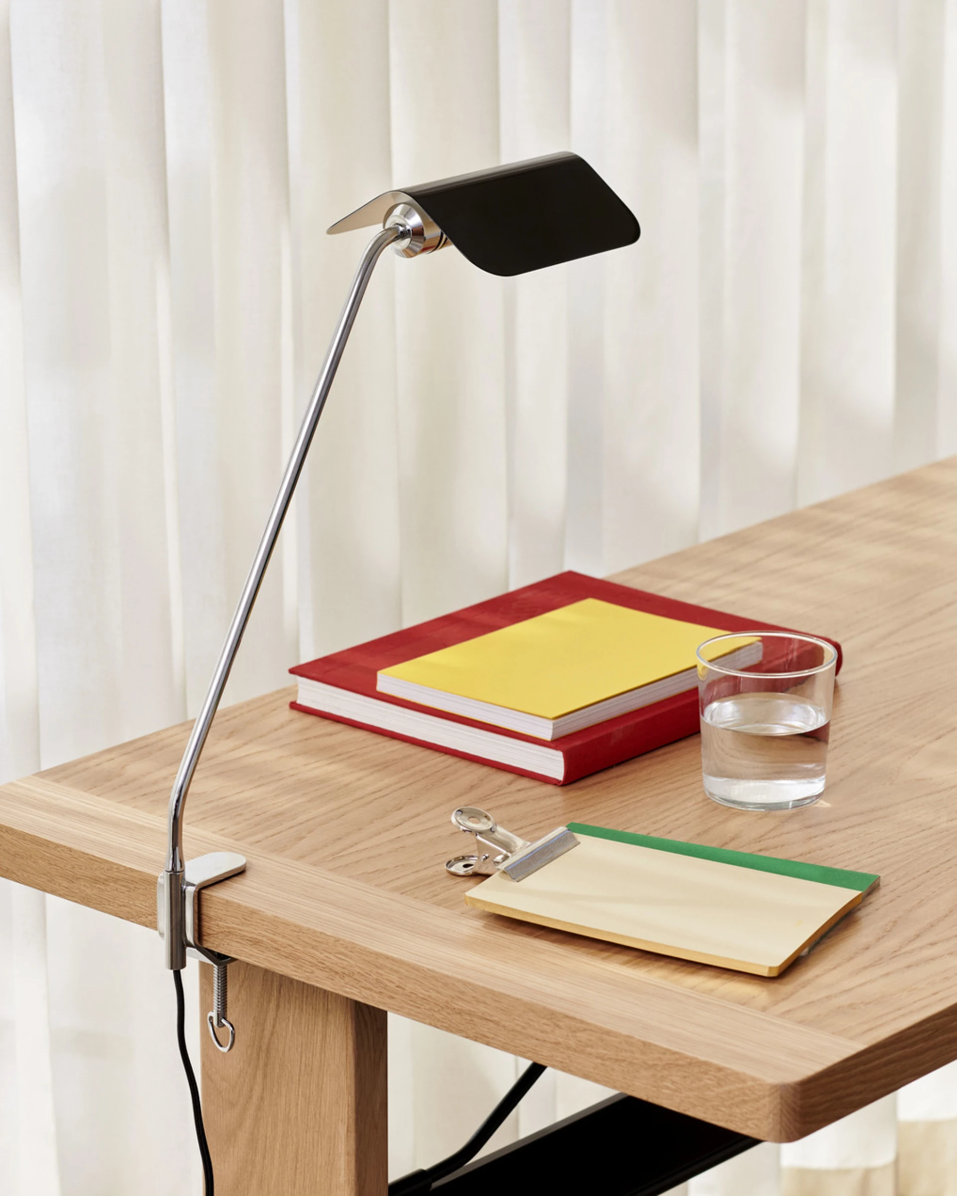 Apex Desk Clip Lamp Iron black