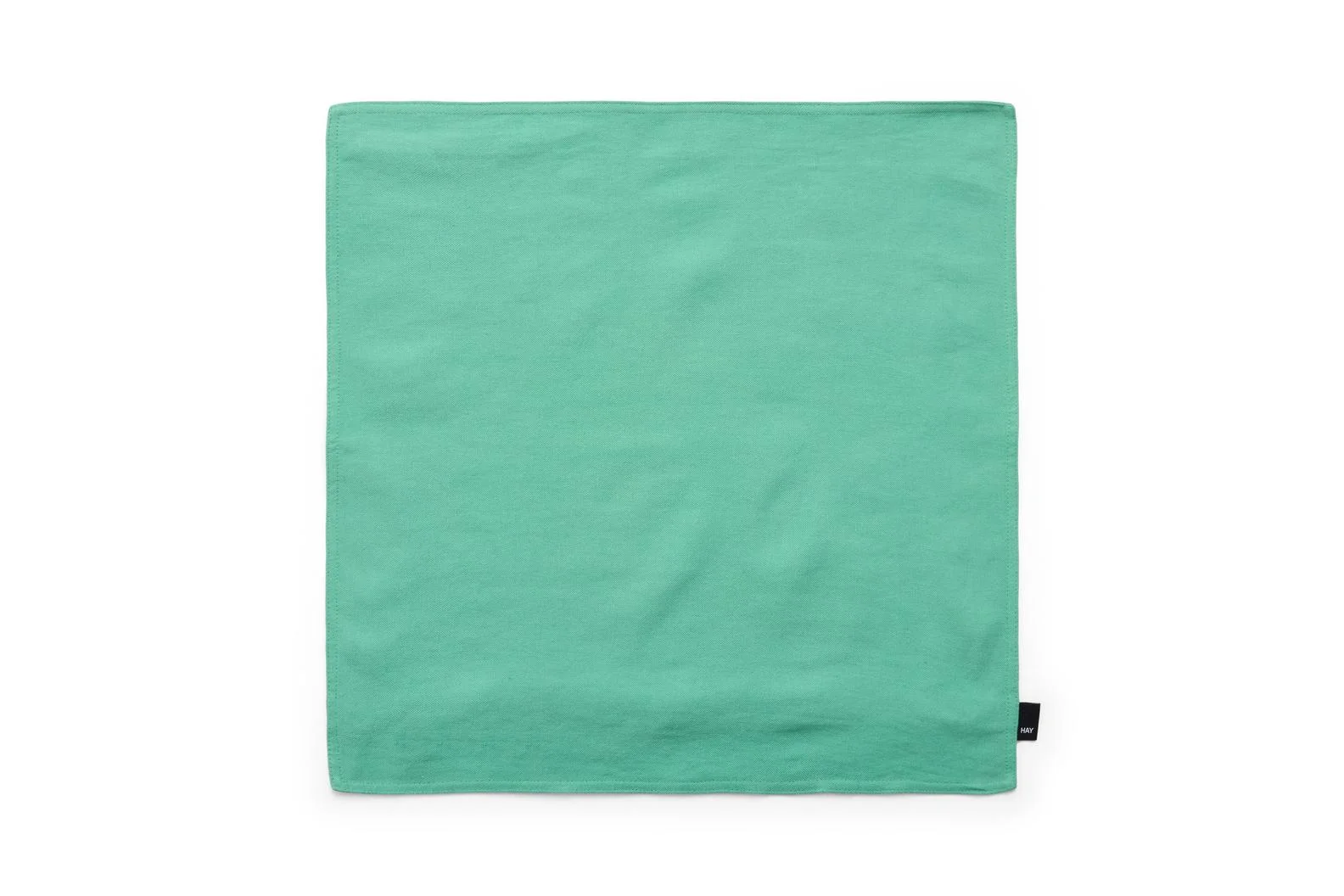 Linen Cushion Cover 50 x 50 Emerald green
