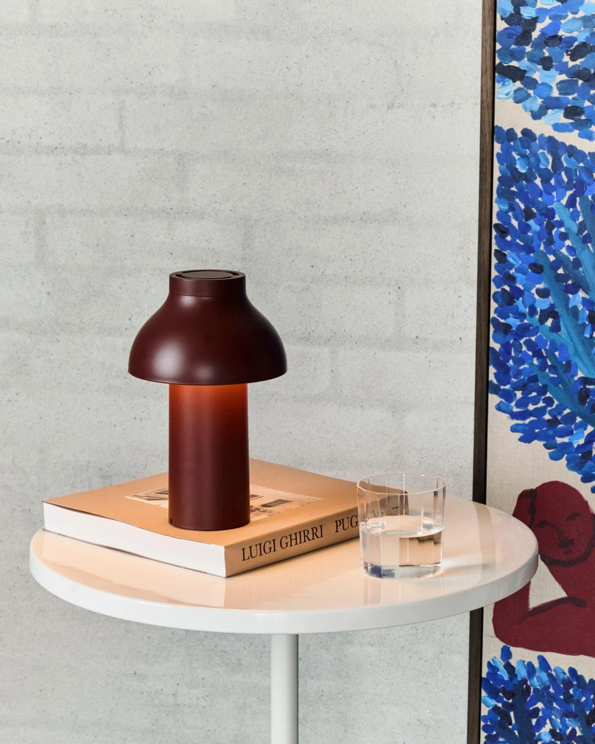 PC Portable Lamp No 2 Iron red