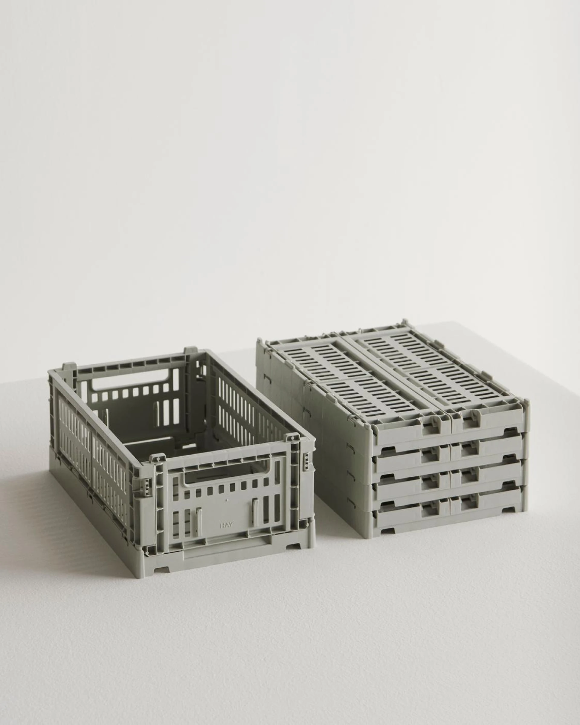 HAY Colour Crate Small Grey