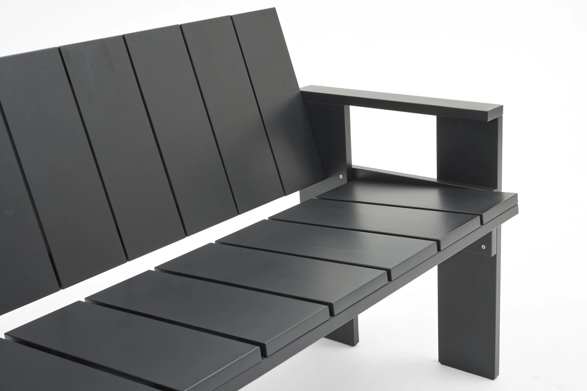 Crate Lounge Sofa Black