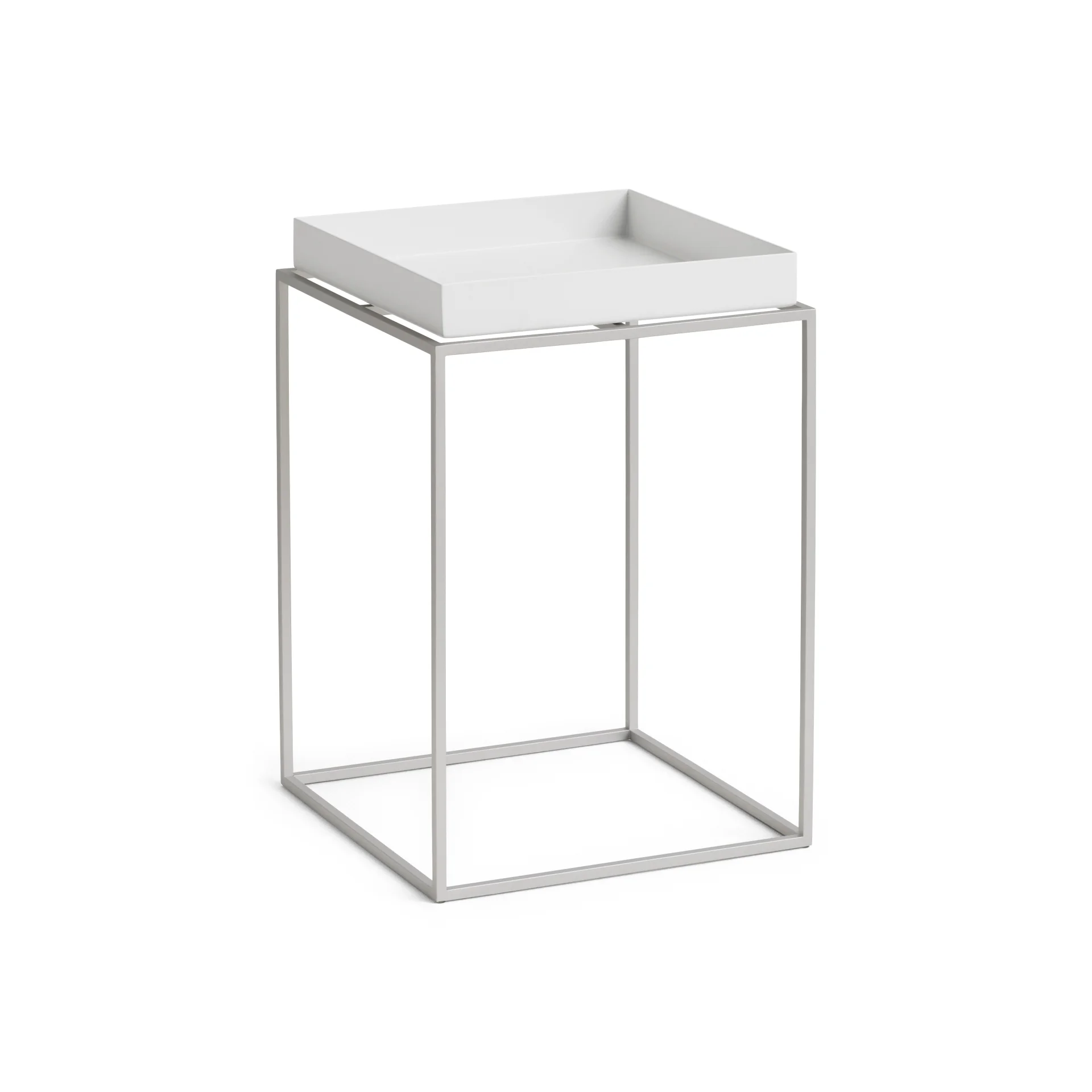 Tray Table Silicon Coated S High L30 x W30 White 