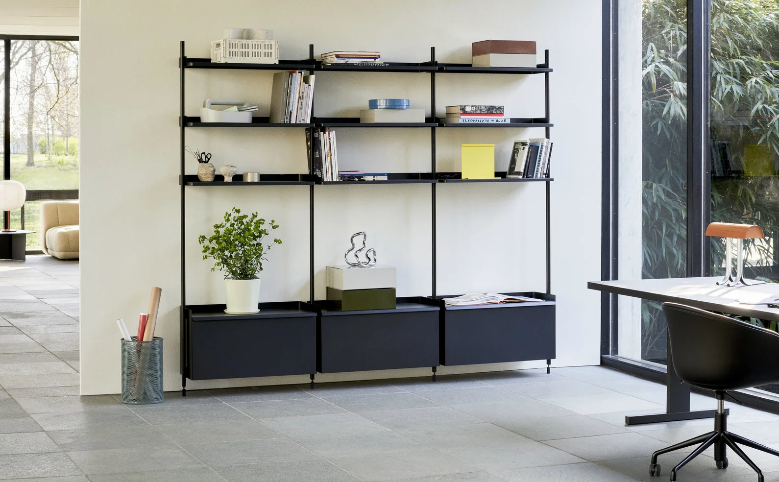 Pier system combination 133 - 3 columns