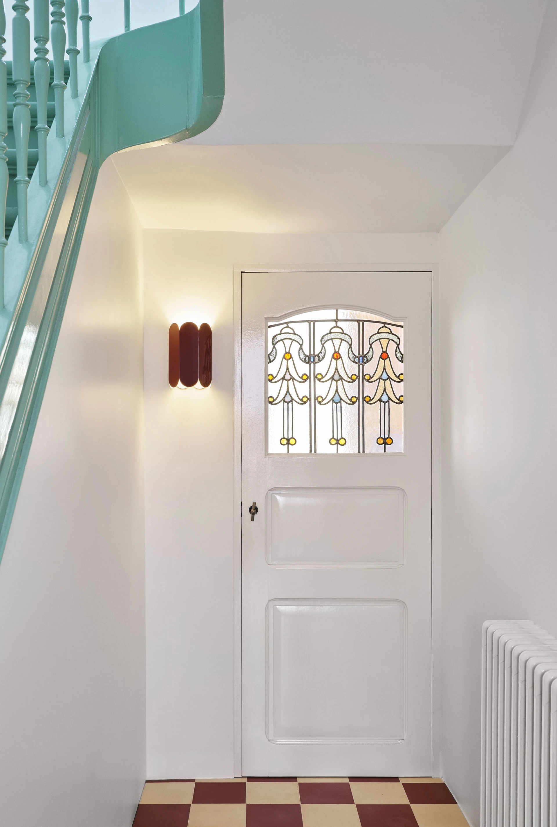 Arcs Wall Sconce Auburn red