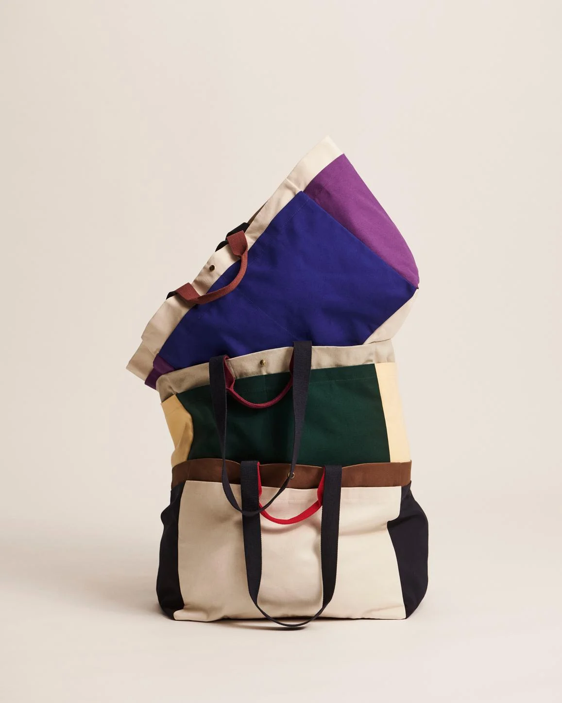 Weekend Bag (Organic) Medium Electric blue multi