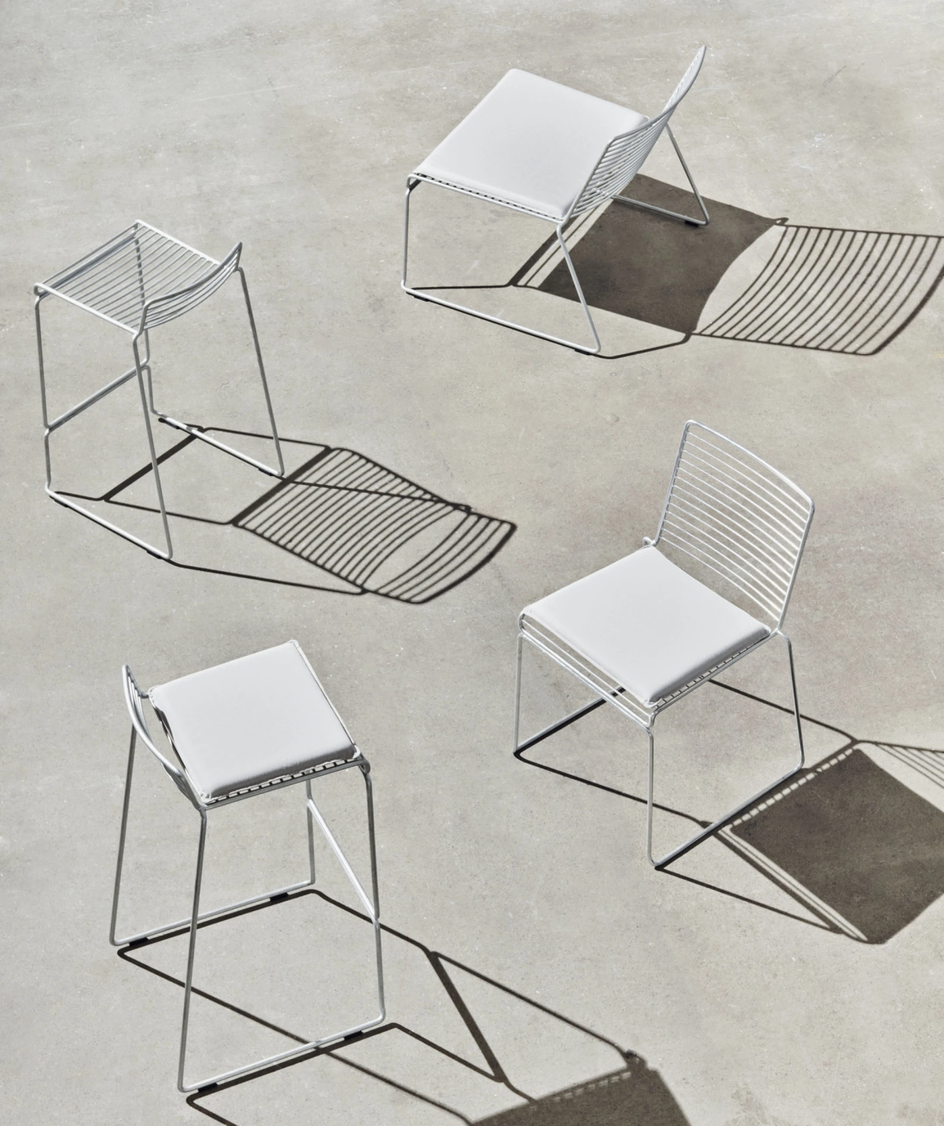 Seat Cushion for Hee Dining Chair Sky grey