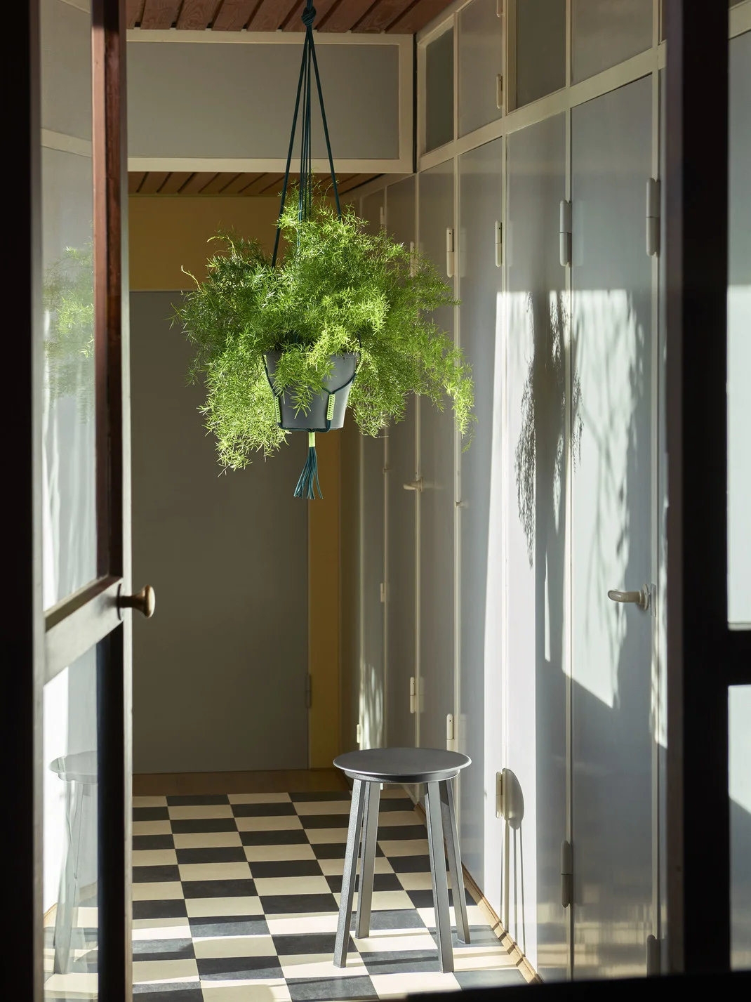 Revolver Stool Sky grey OUTLET