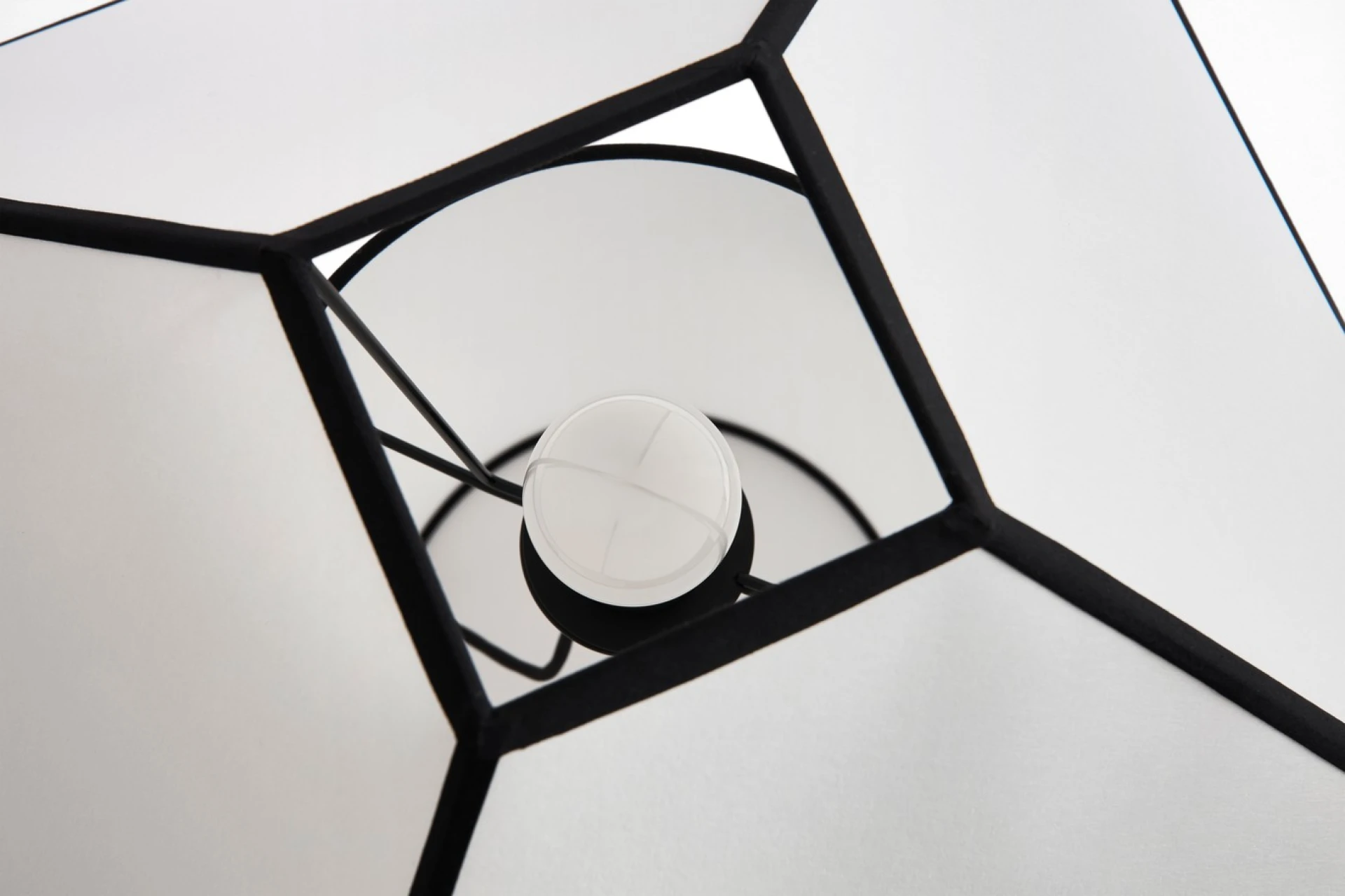 Ava Pyramid Table Lamp 450 White