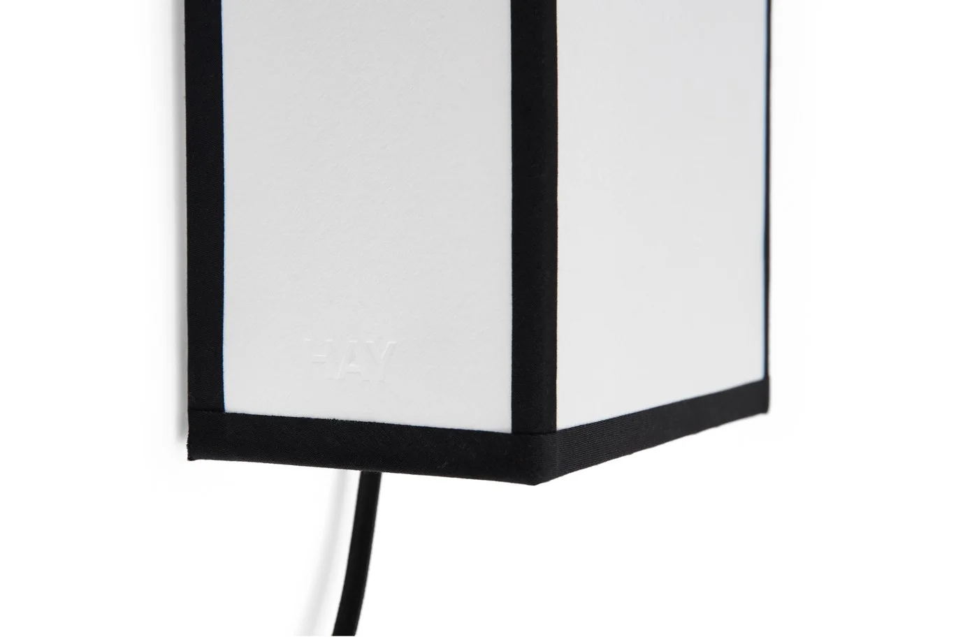 Ava Square Wall Lamp White