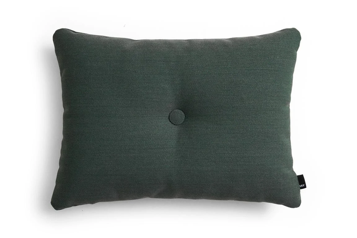 Dot Cushion Steelcut Trio Green