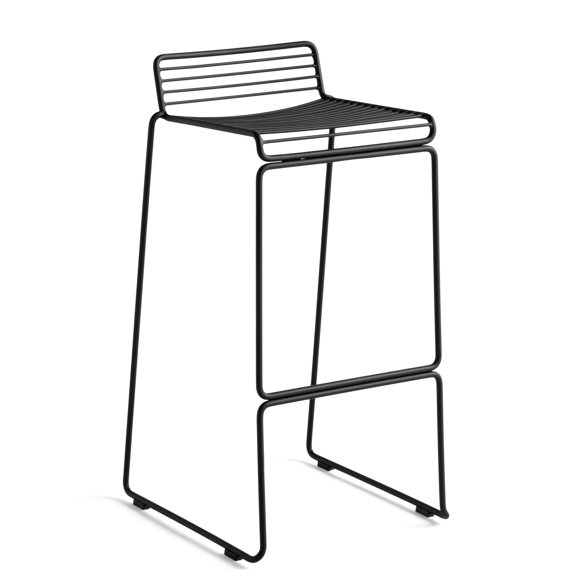 Hee Bar Stool High Black