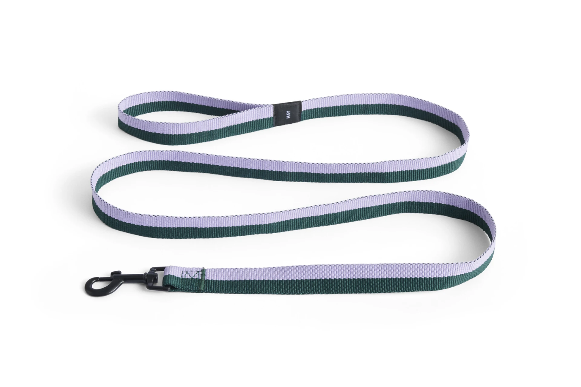 HAY Dogs Leash Flat M/L Lavender, green