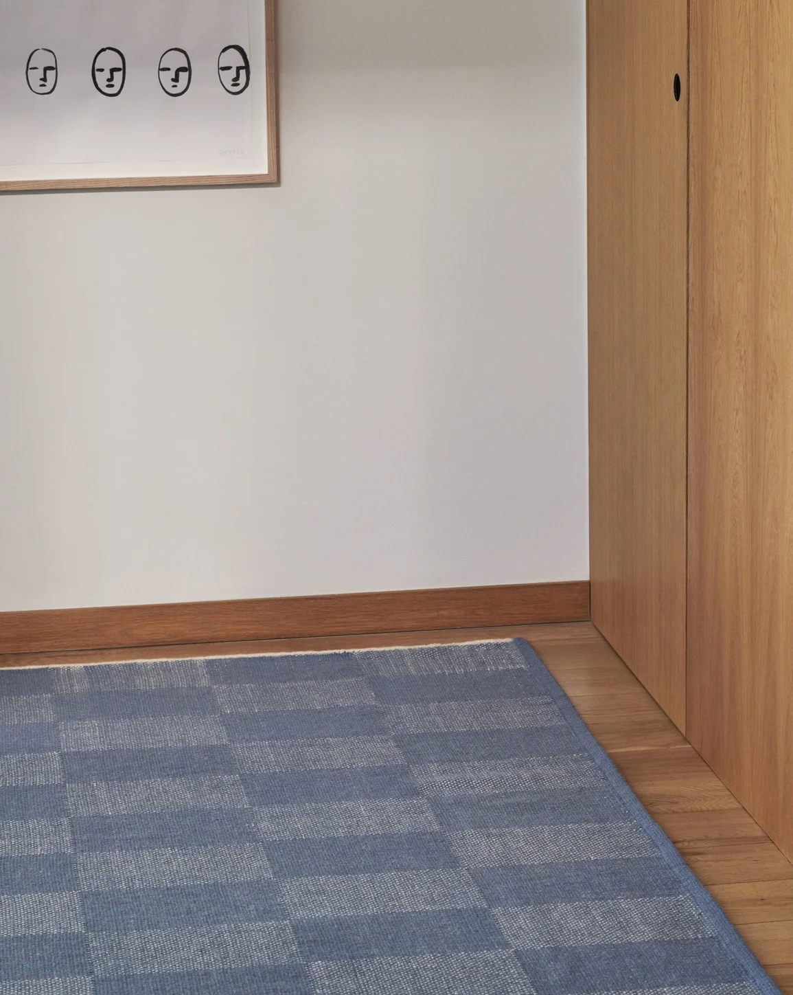 Check Rug 140 x 200 Green S Check