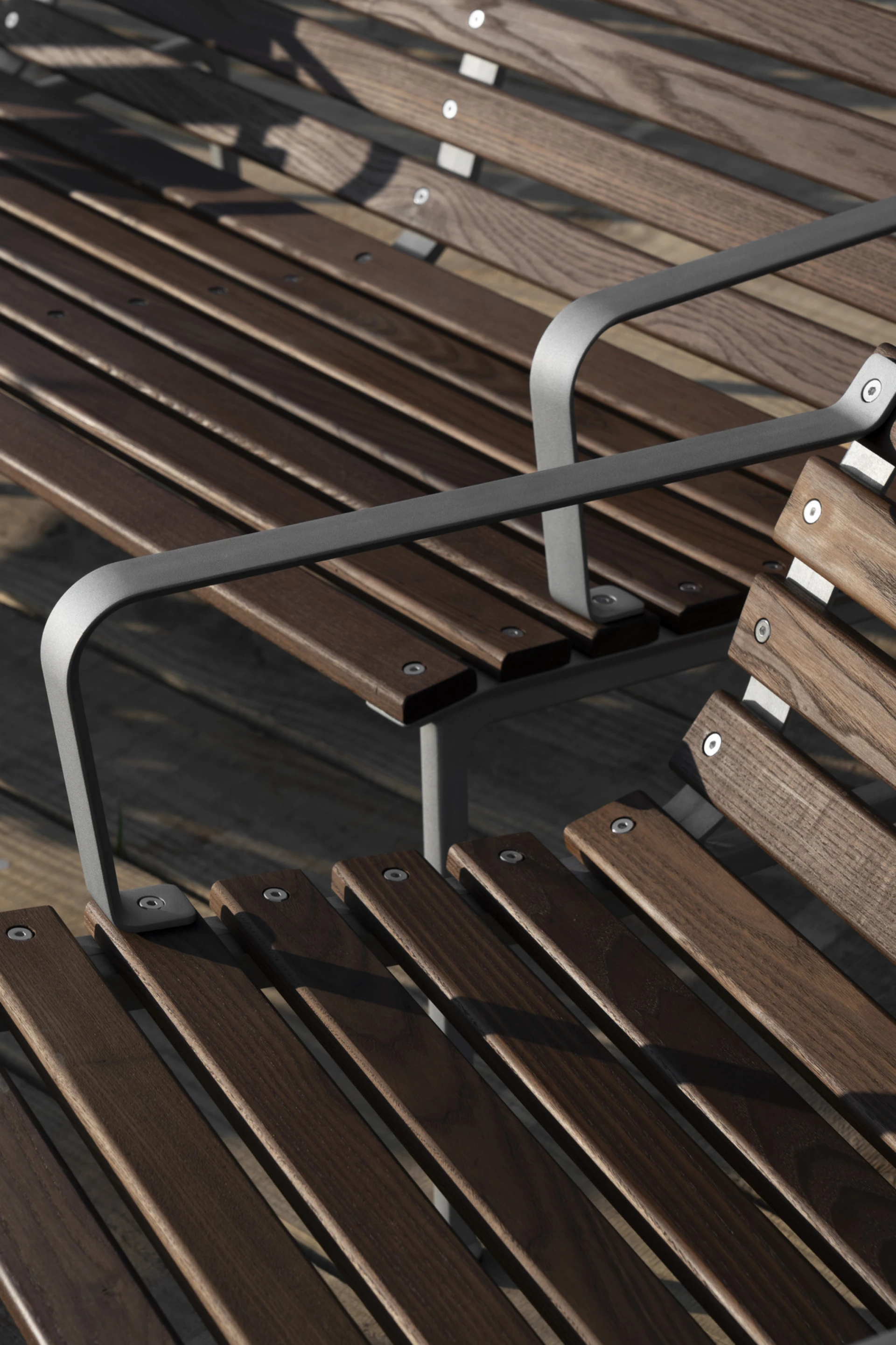 Traverse Dining Bench with Arm Traverse Dining Bench with Arm