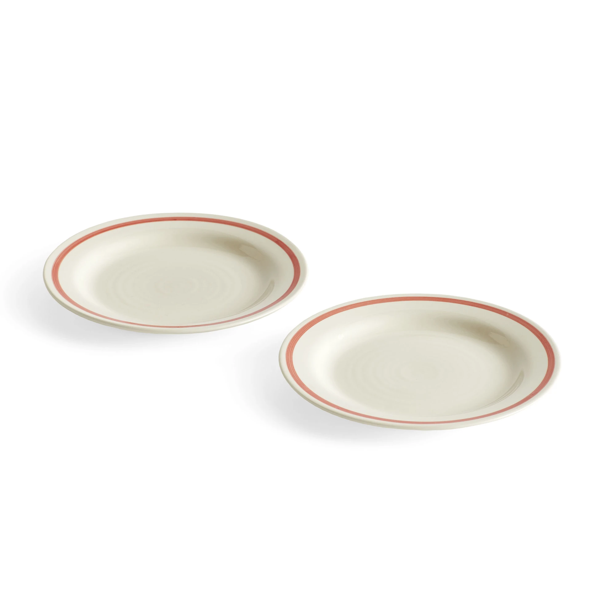 Sobremesa Plate 18,5 Set of 2 Red