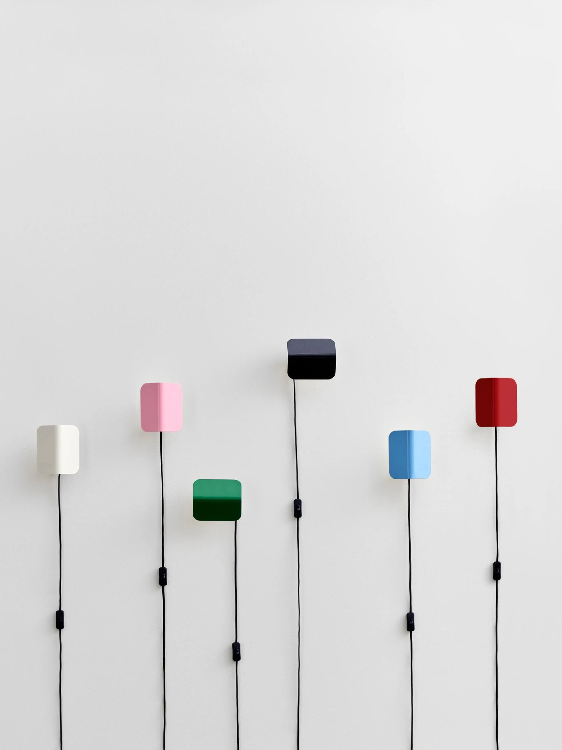 Apex Wall Lamp Maroon red