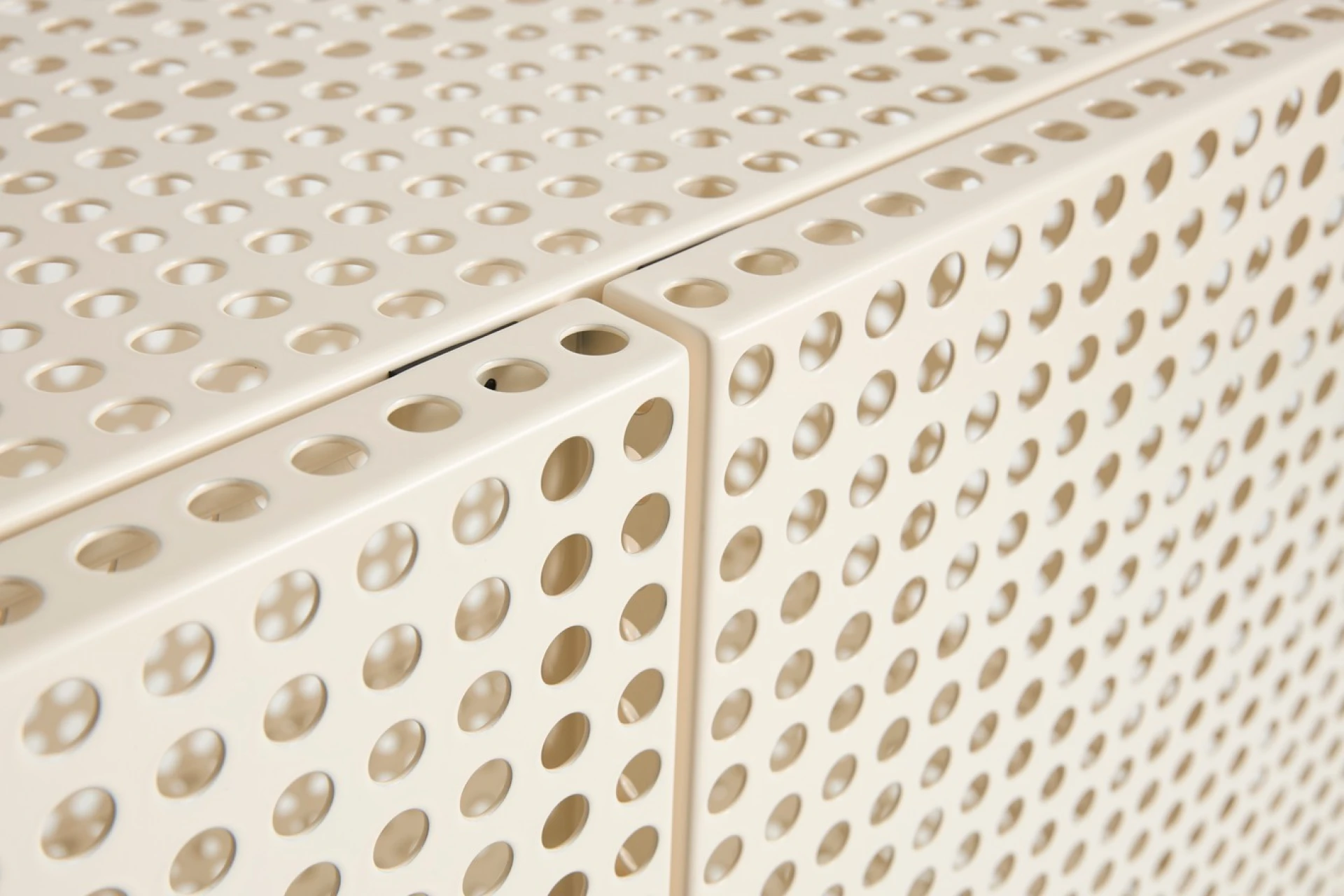 Perforated Cabinet Floor Large Eggshell