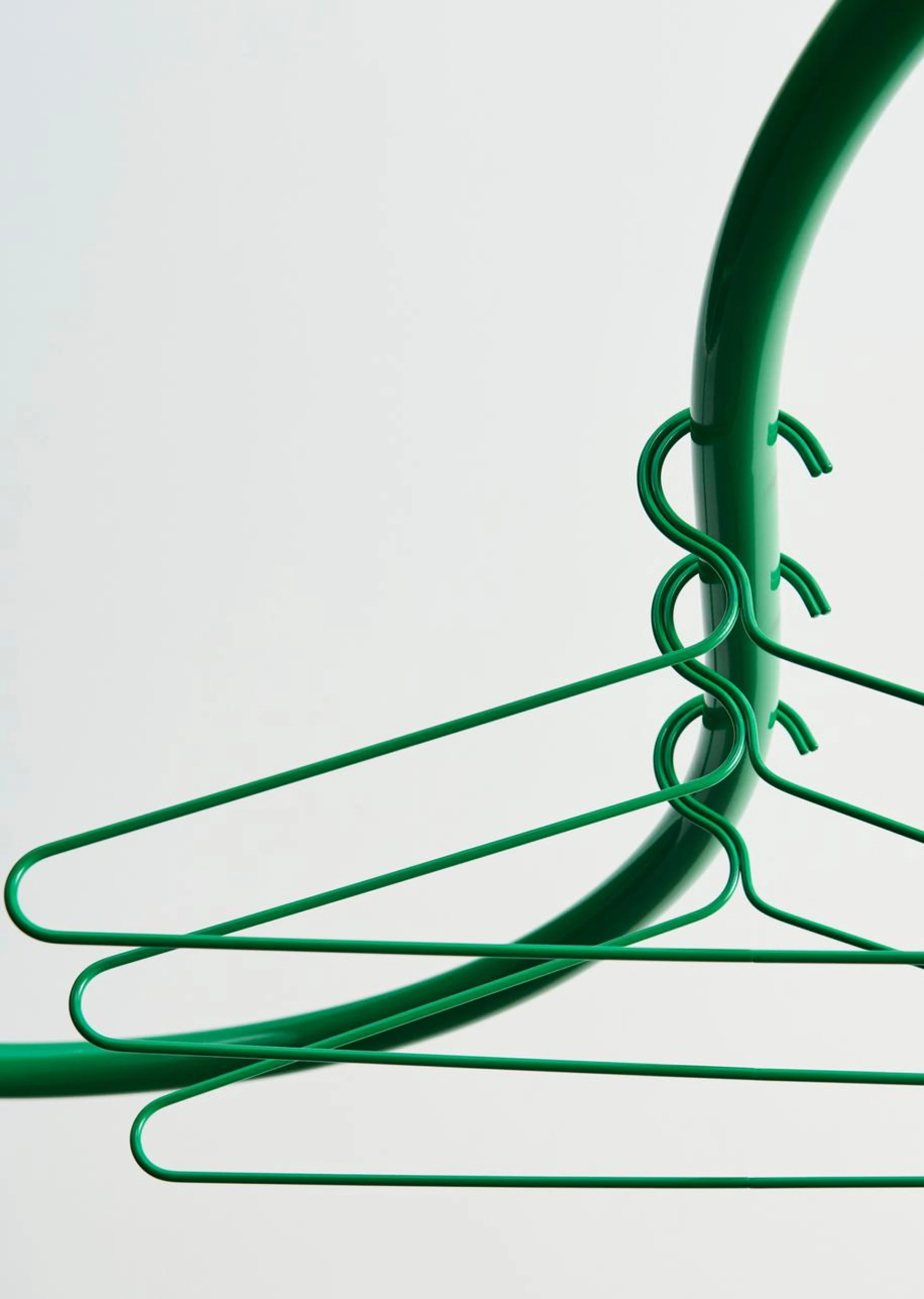 Colour Rack S-Shape Jungle green Colour Rack S-Shape Jungle green