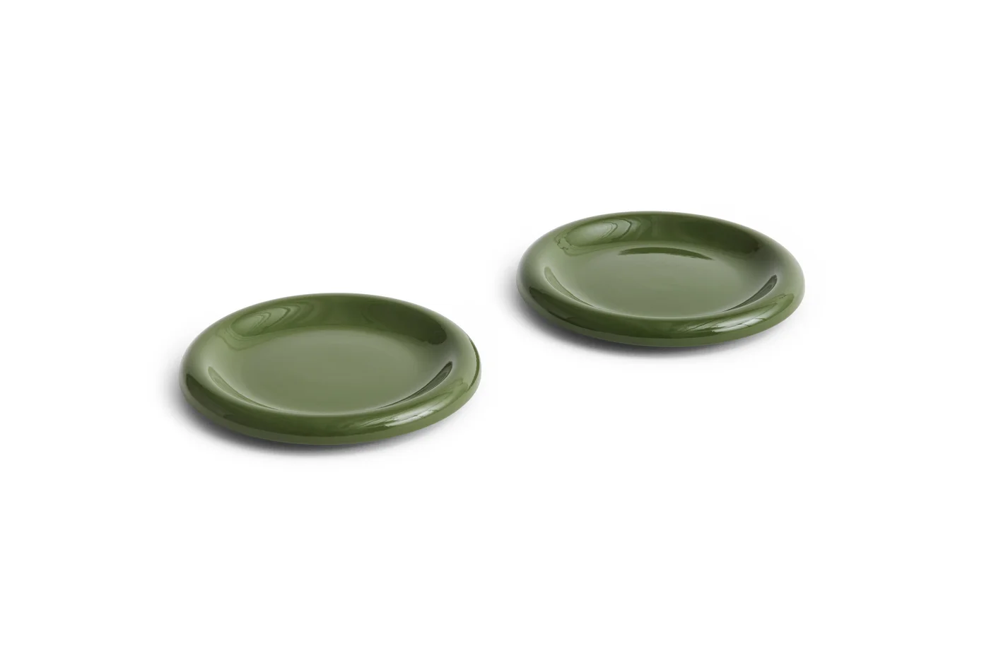 Barro Plate Set of 2 Ø18 Green