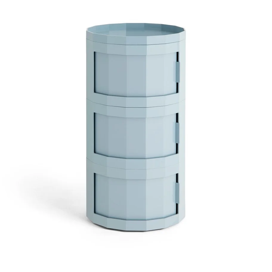 Facet Cabinet 30 Misty blue