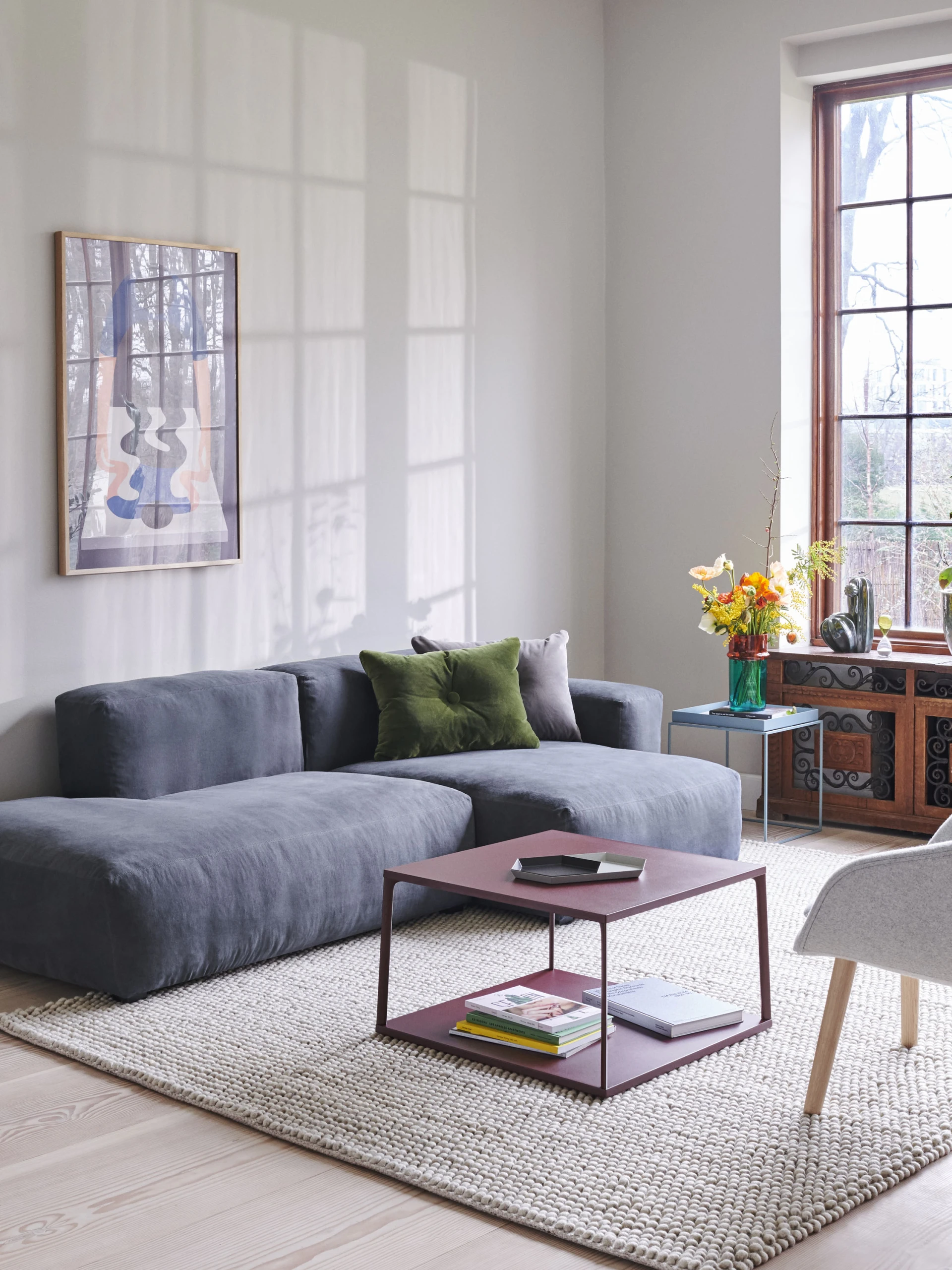 Peas 170 x 240 Soft grey Peas 170 x 240 Soft grey