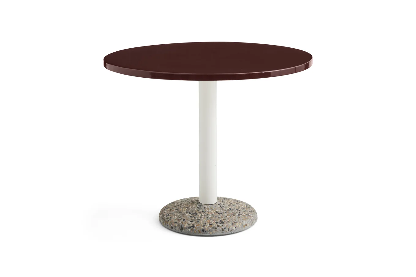 Ceramic Table Ø90 x H74 Bordeaux