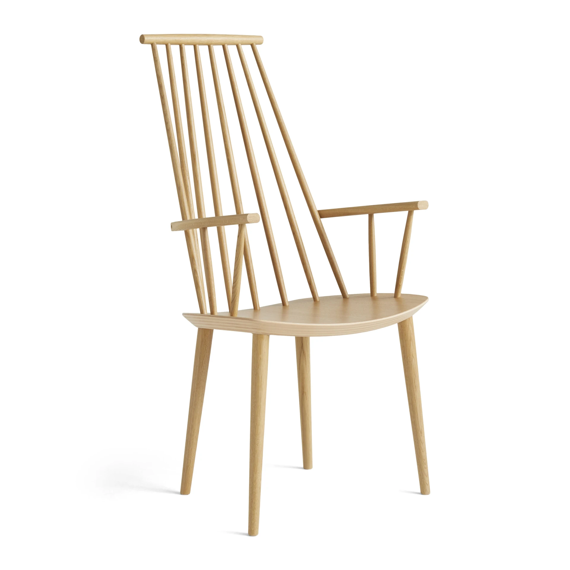 J110 Chair Water-based lacquered oak