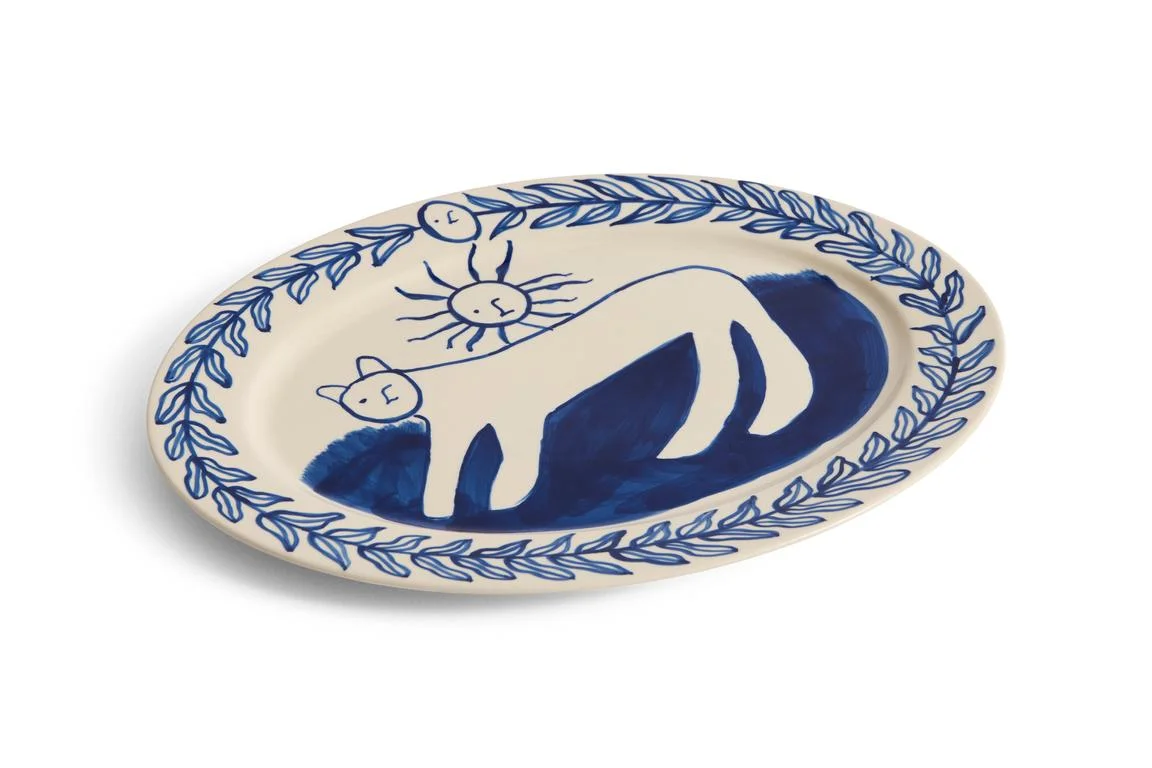 La Pittura Oval Serving Platter L36,5 Charlotte