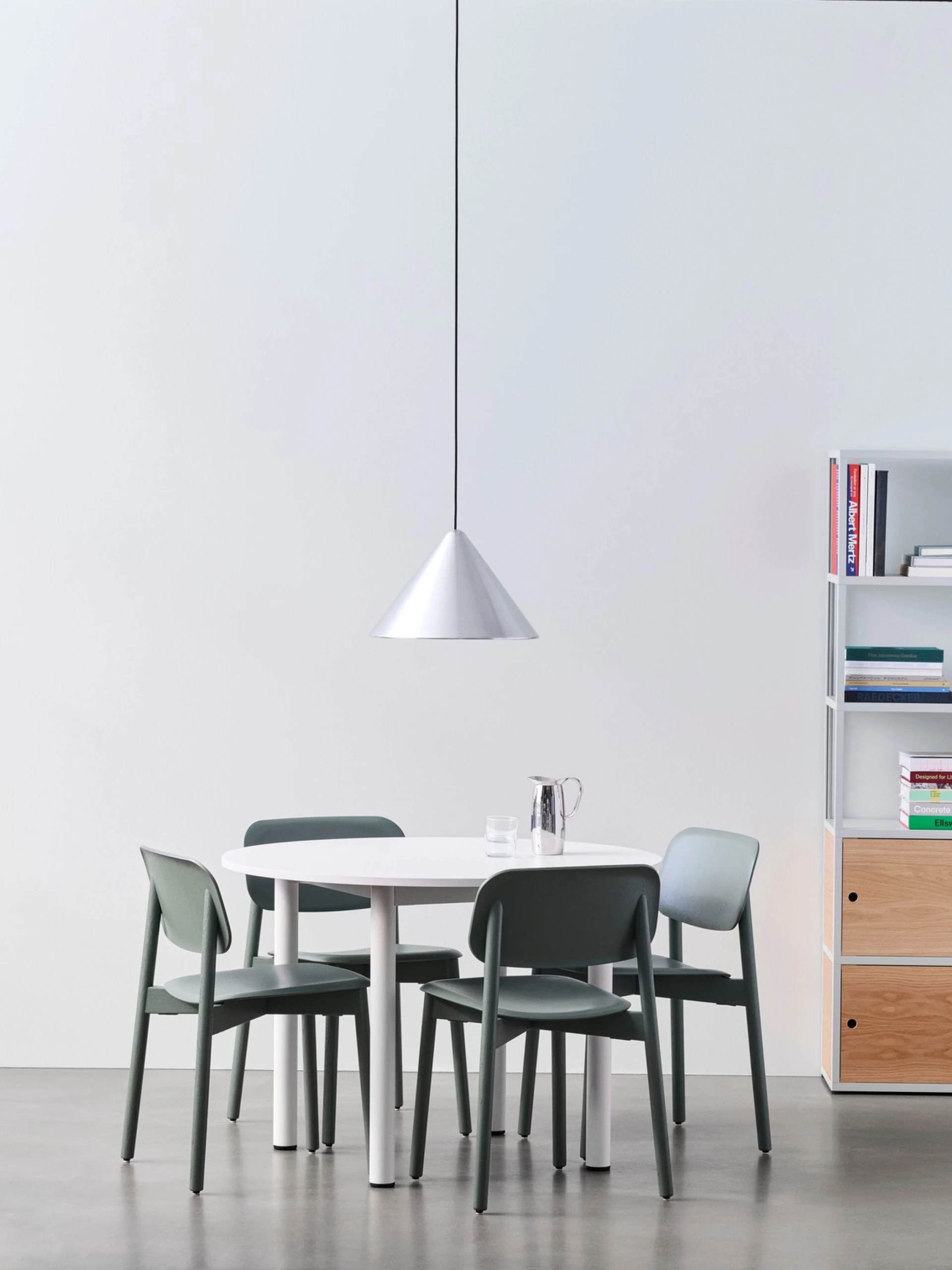 Compass Pendant 430 Brushed alu