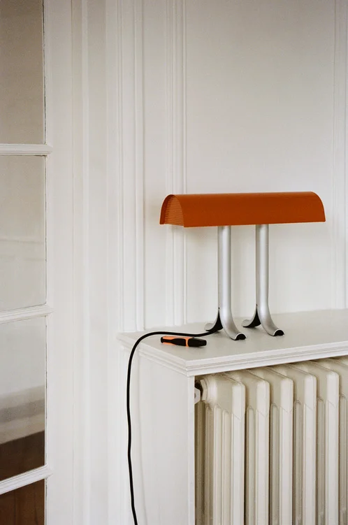 Anagram Table Lamp Charred orange